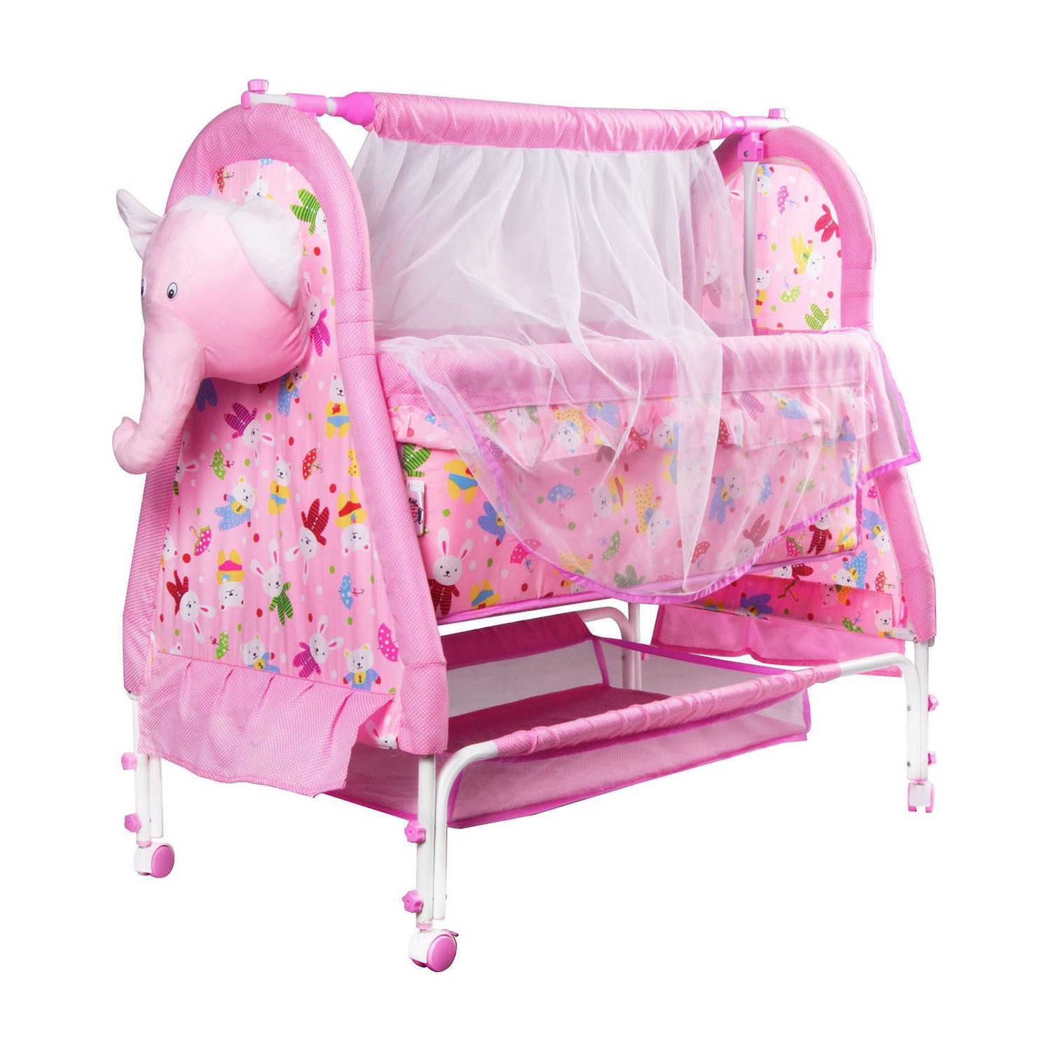 Image of Pandaoriginals JUMBO Premium Quality Baby Soft Swing Bedding |Best Baby Cradle Jhula Paalna Cot