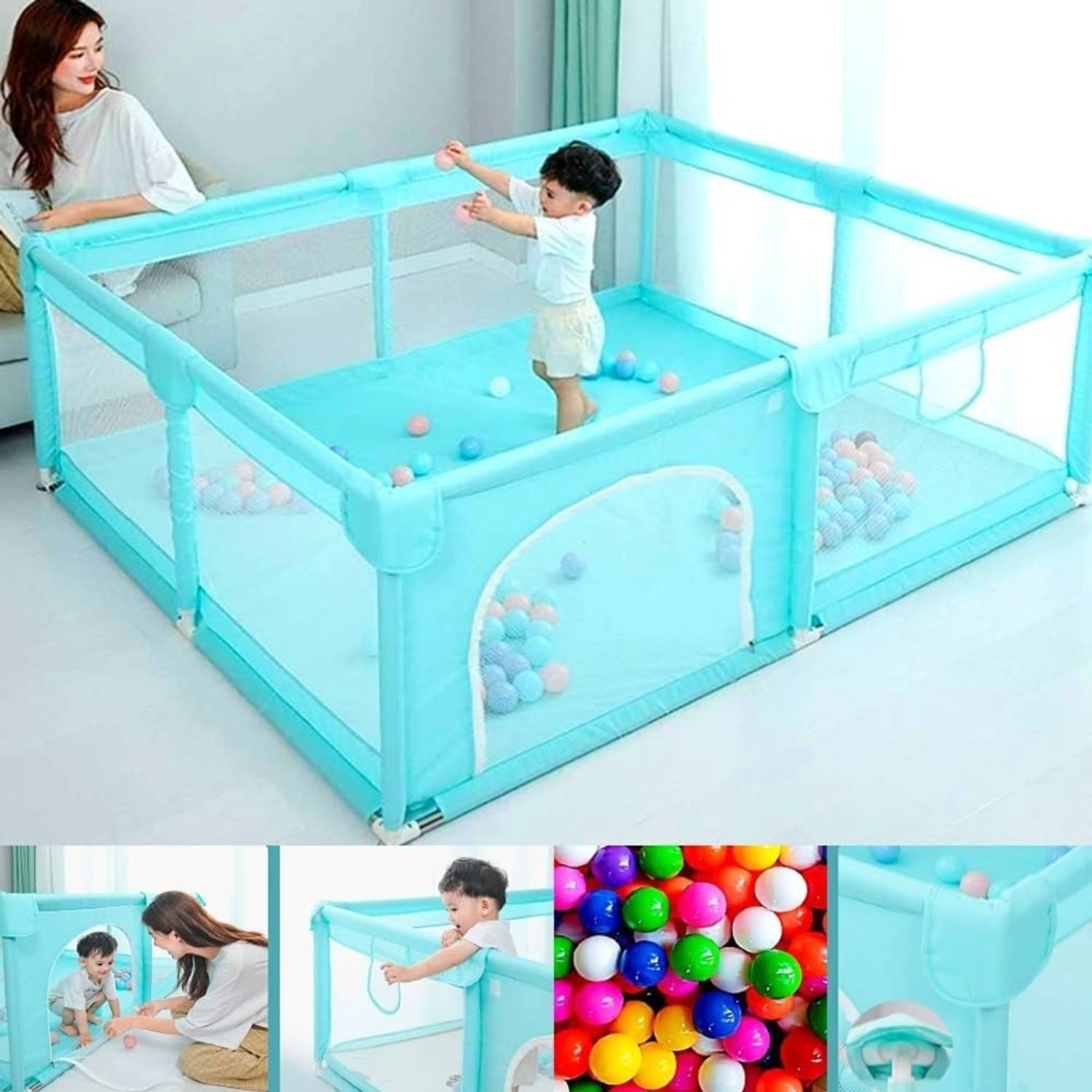 kids baby pen fence