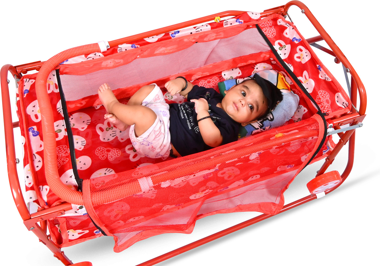 Image of Avani MetroBuzz Baby Cradle Jhula Palna Dolna Swing For New Born Baby