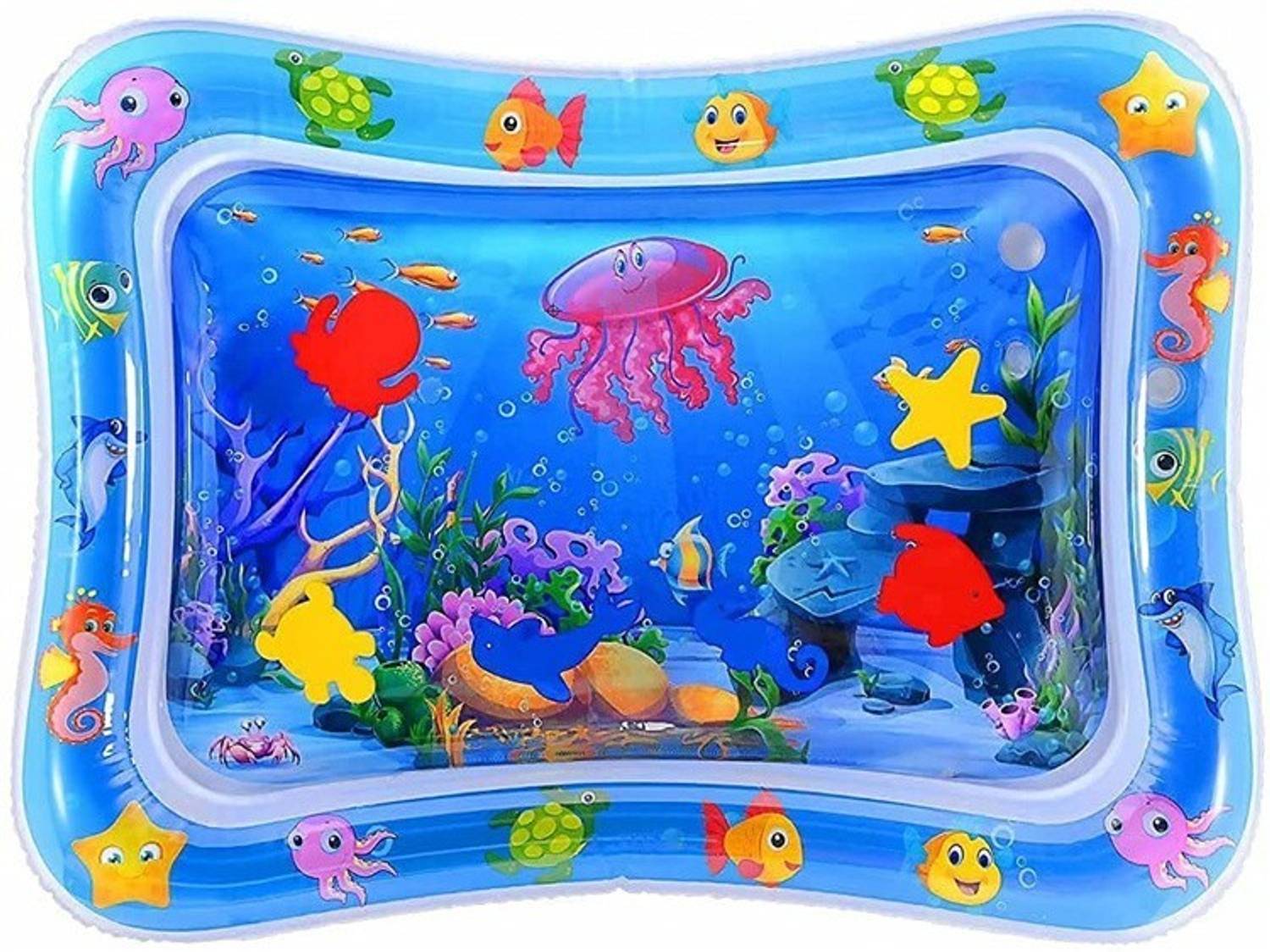 AEXONIZ TOYS New Baby Kids Water Play Mat Toys Inflatable Infant Tummy Time Playmat
