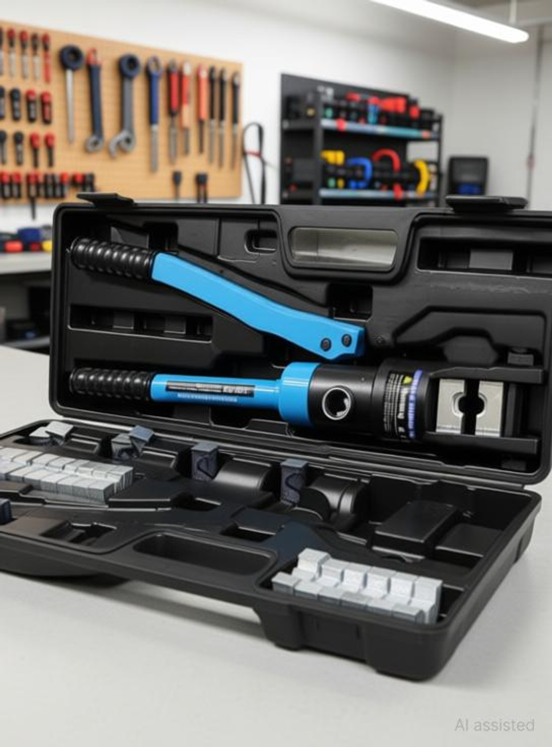 Image of DeHMY LYQ400 /YQK500 Hydraulic Crimping Tool 16-500 mm2 for Copper, Aluminum Terminal & lugs crimper Manual Hydraulic Crimper
