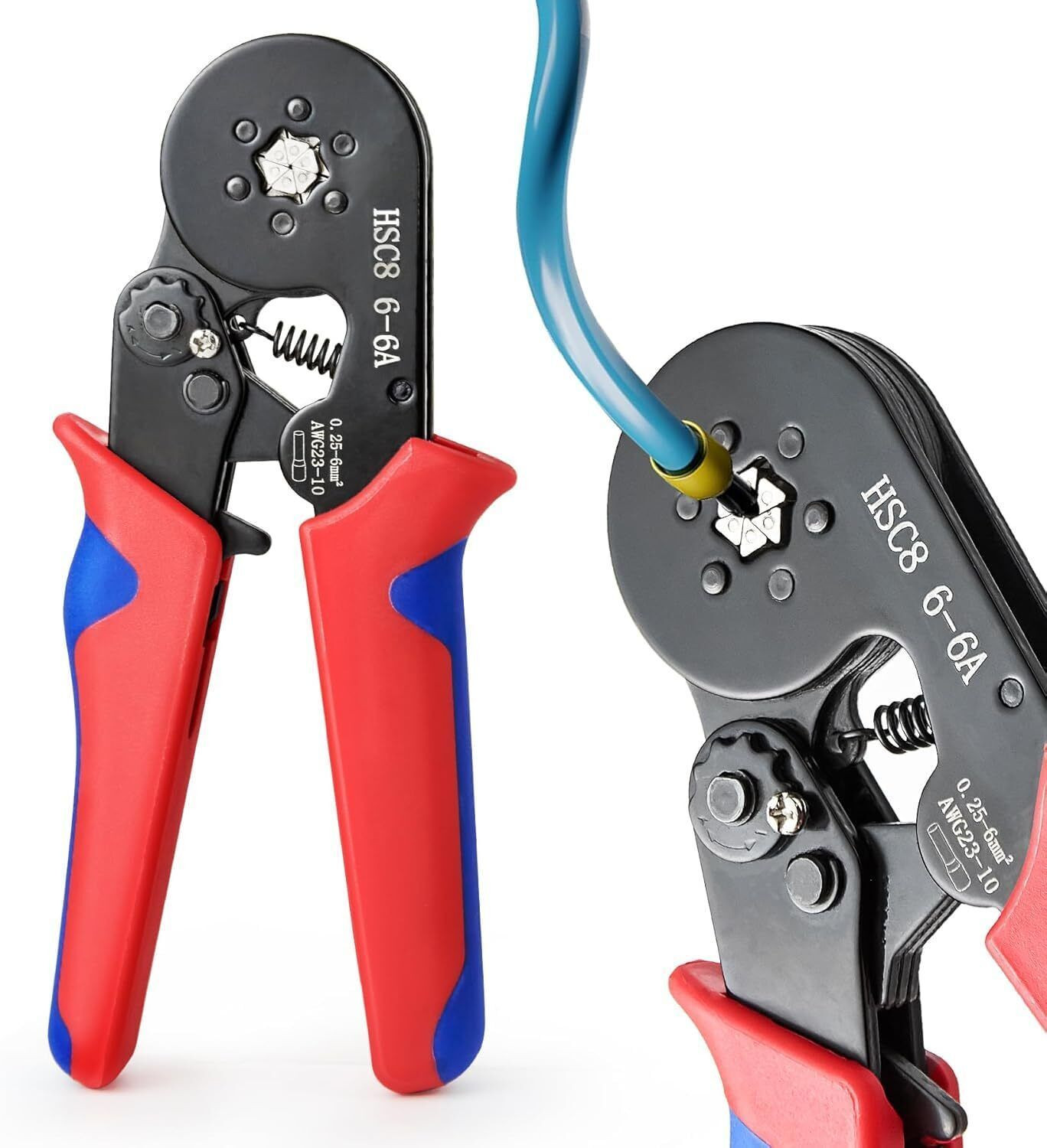 Image of LIOTIZ MA-57 Wire Crimping Tool Kit with 1200pcs Ferrule Wire Manual Crimper