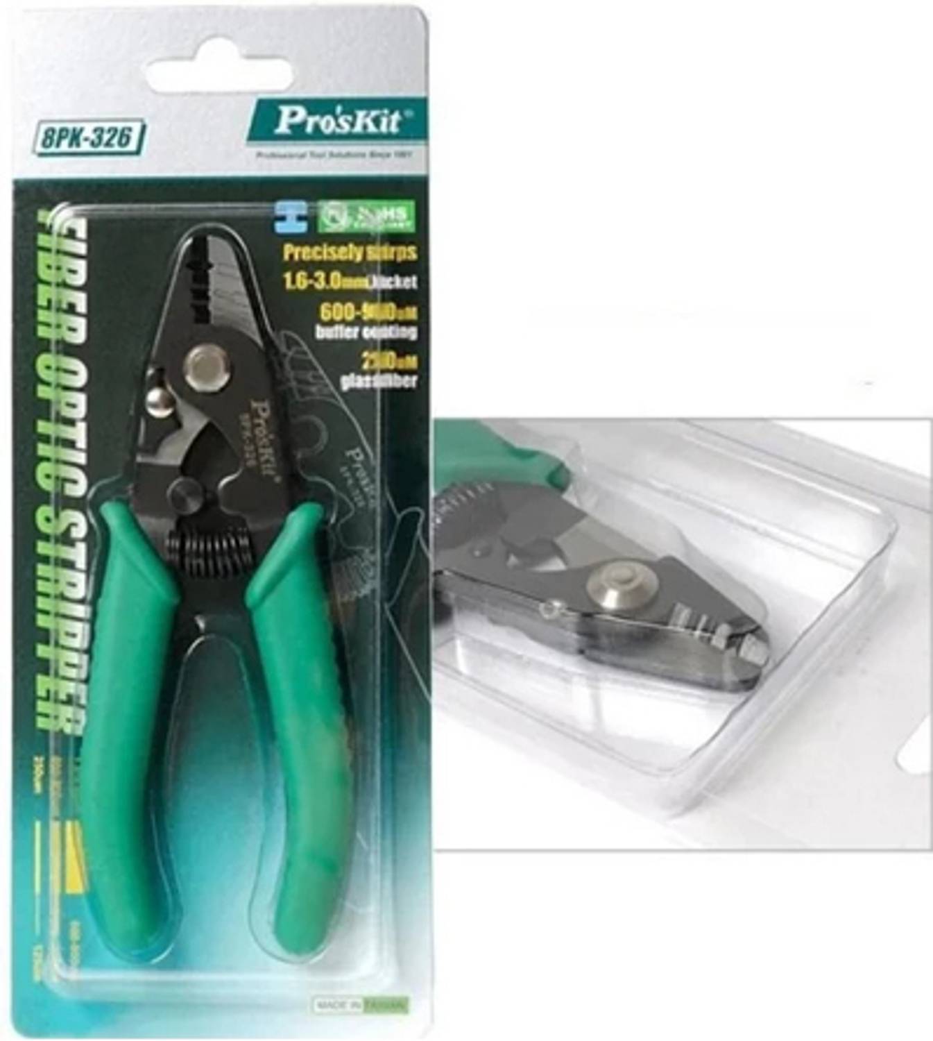 Proskit 8PK-326 Fiber Optic Stripper 3 in 1 Manual Crimper Price