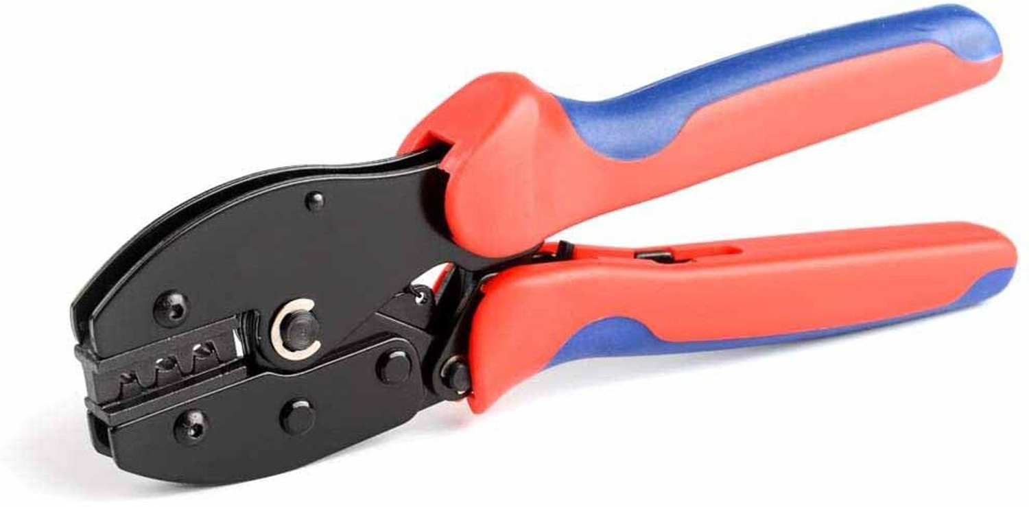 NIKTION Solar MC-4 Crimping Tool for 2.5/4/6mm² Solar MC-4 Connector and PV Cable Installation Manual Crimper