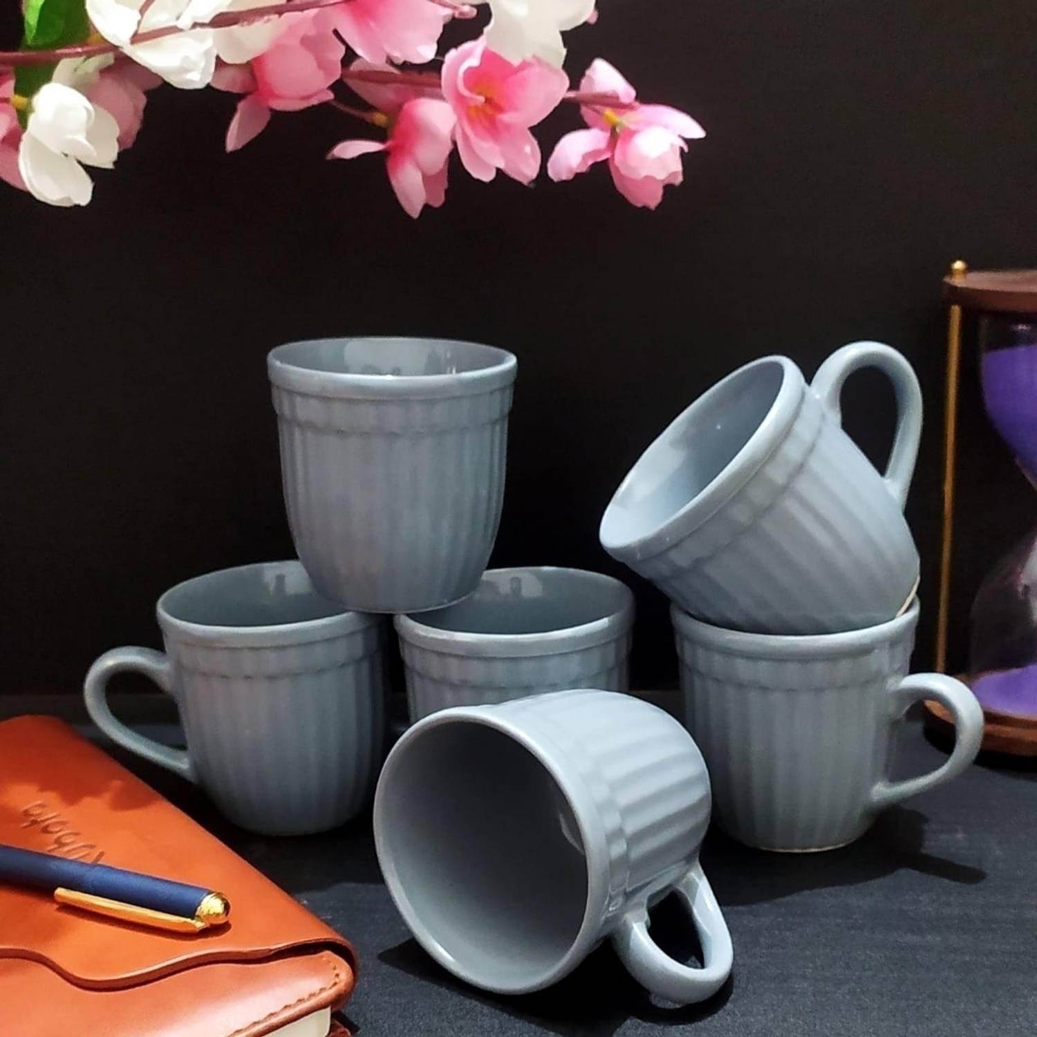 AAV WORLD Pack of 6 Ceramic