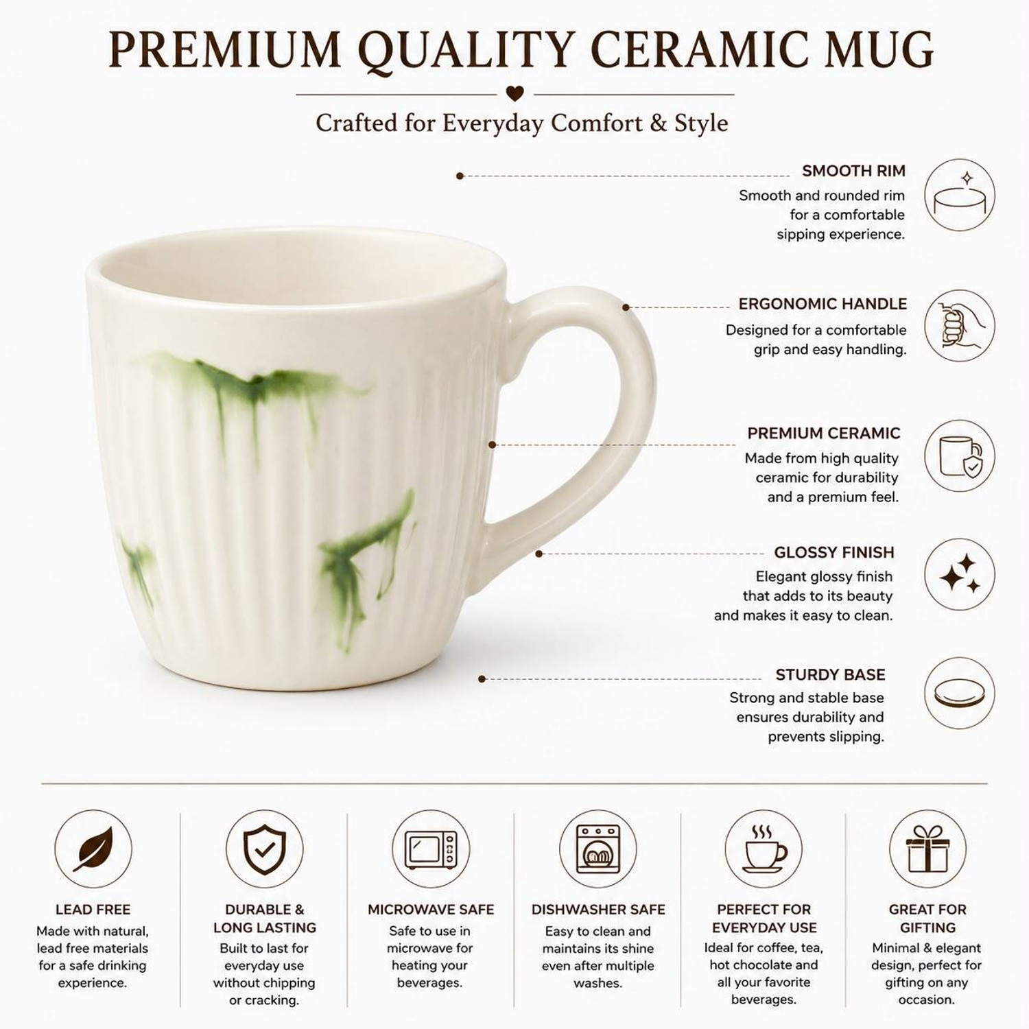Image of GALAXYCERAMICS Pack of 12 Ceramic