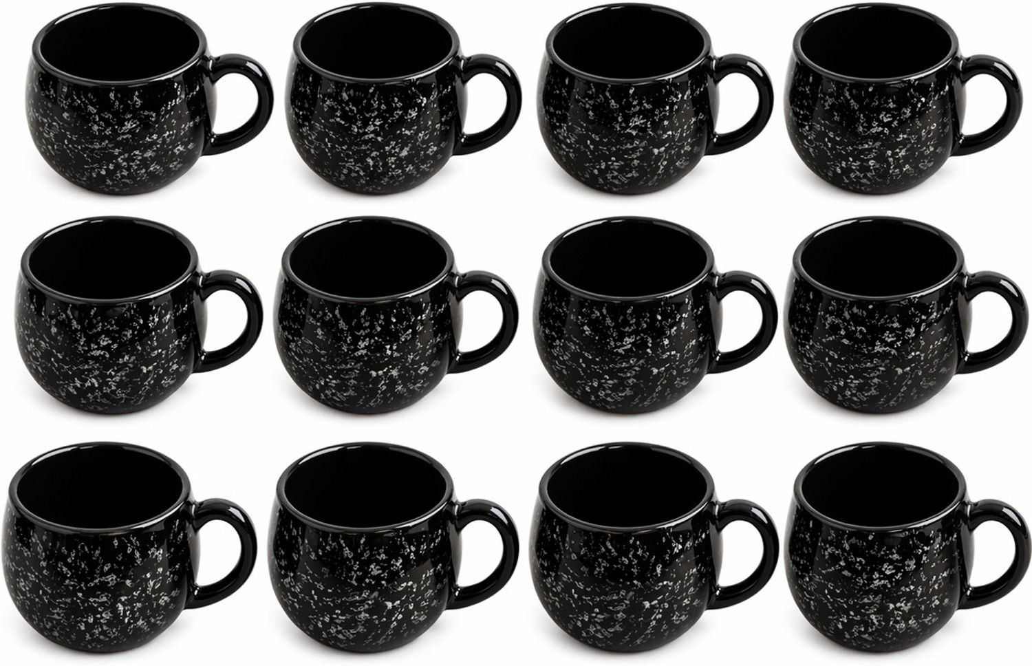 Image of Plutonic Designs Pack of 12 Ceramic BLACK HAZE