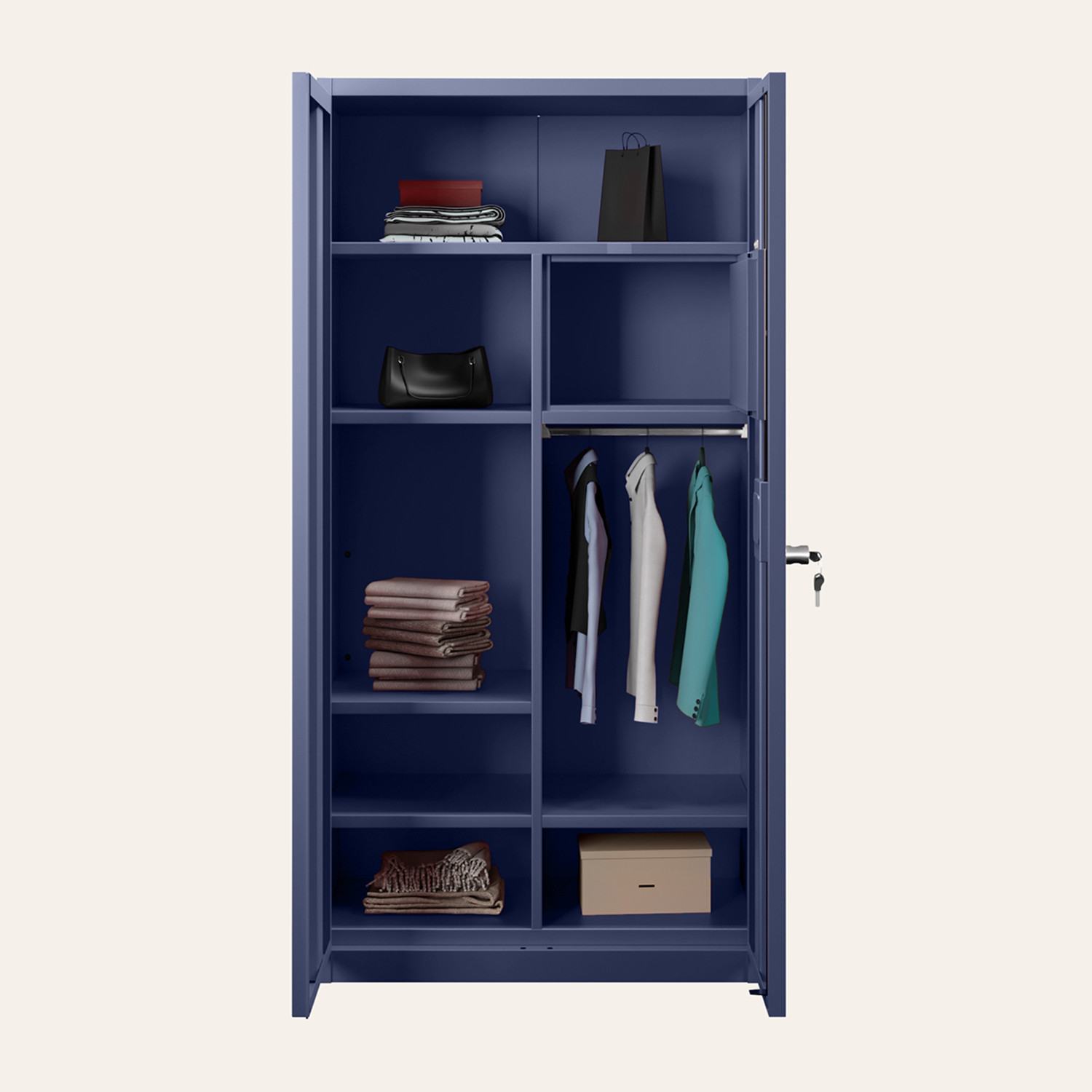 Image of Interio by Godrej Luminex NX Metal Almirah