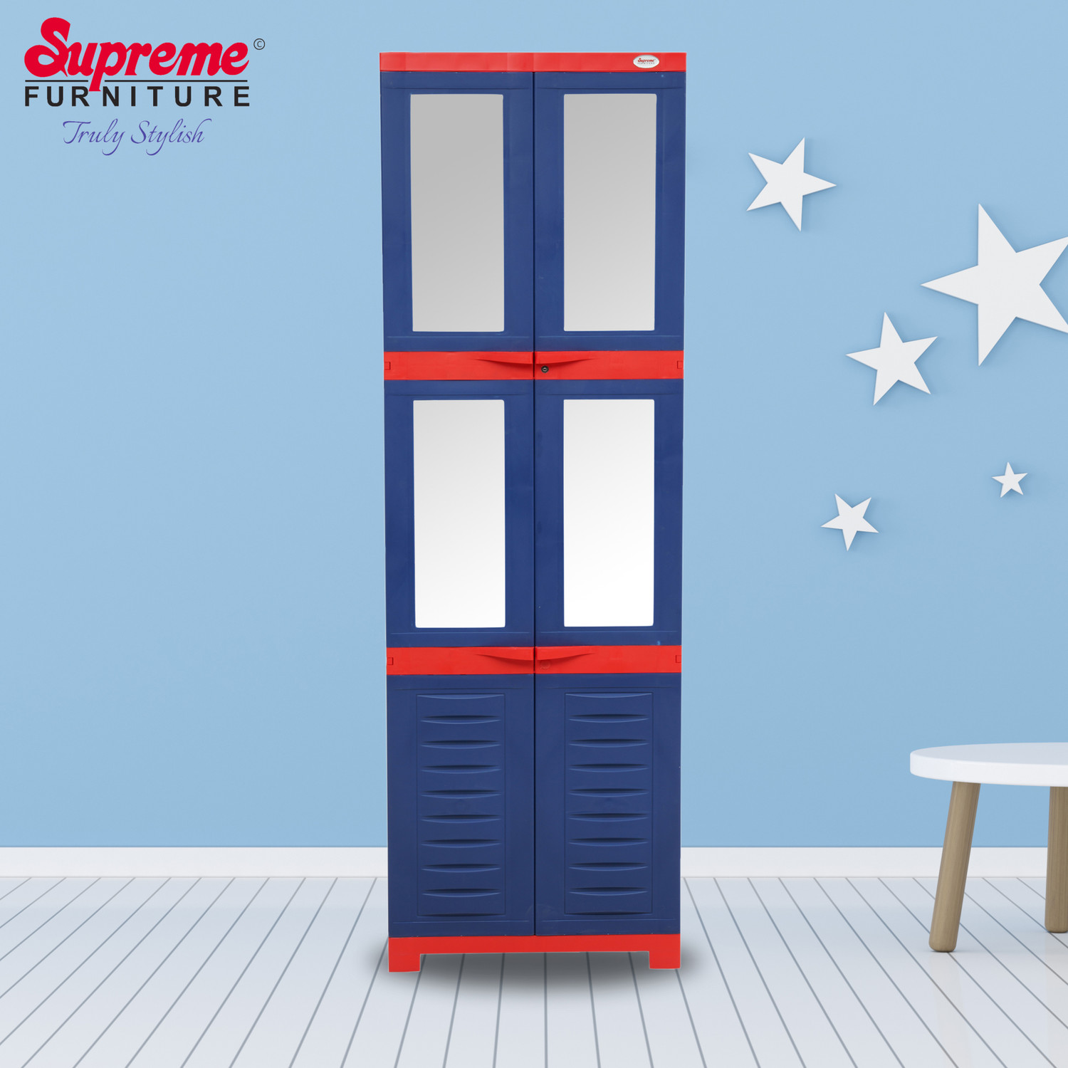 Image of Supreme Furniture FUSION 3 HM 2 Metal Almirah