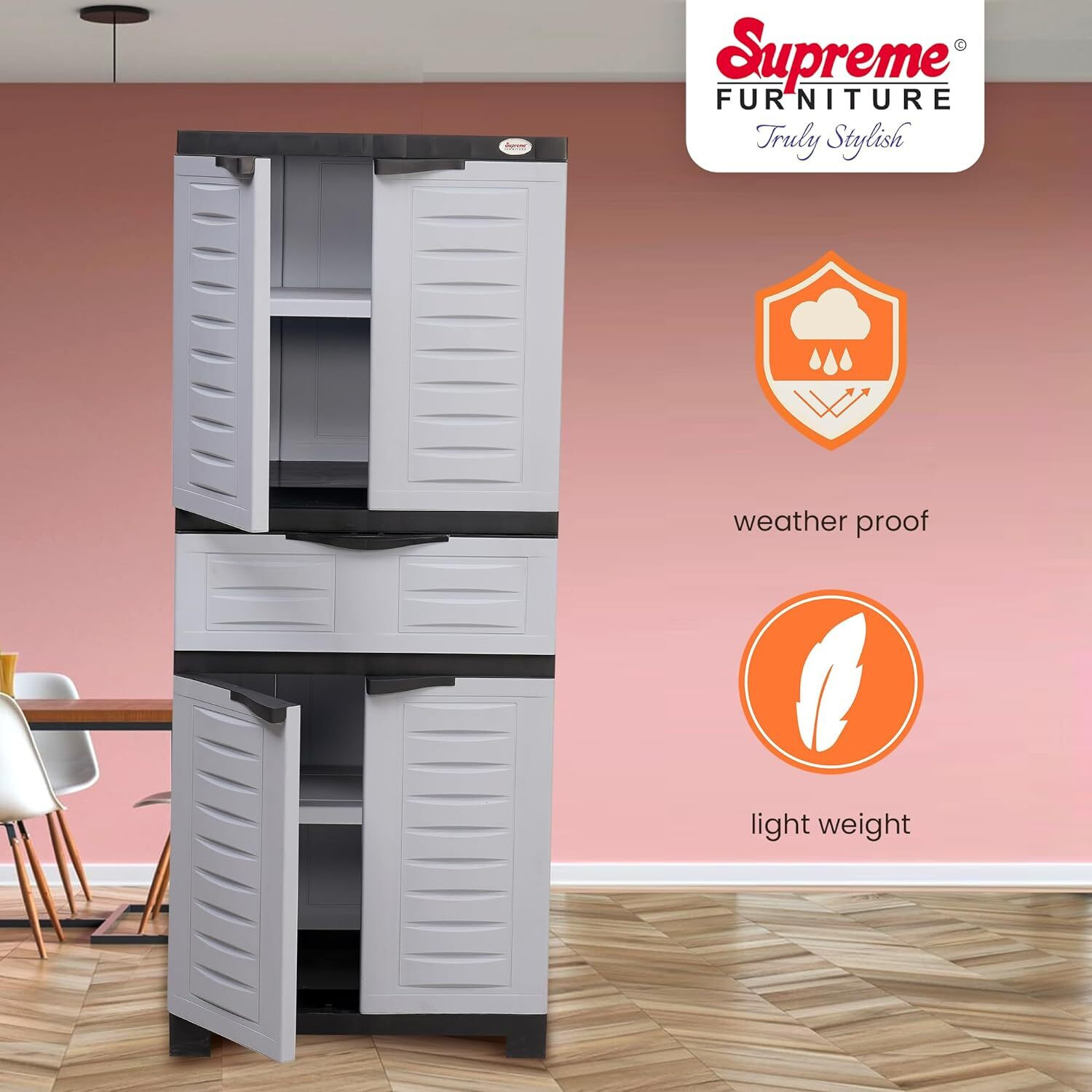 Image of Supreme Fusion 2 MDR 01 Plastic Cupboard