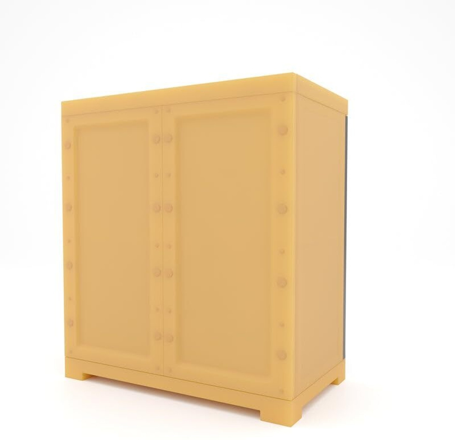 Image of Nilkamal Freedom FMS Plastic Cabinet for Multipurpose Storage Solution|Bedroom|Kids Room Plastic Almirah