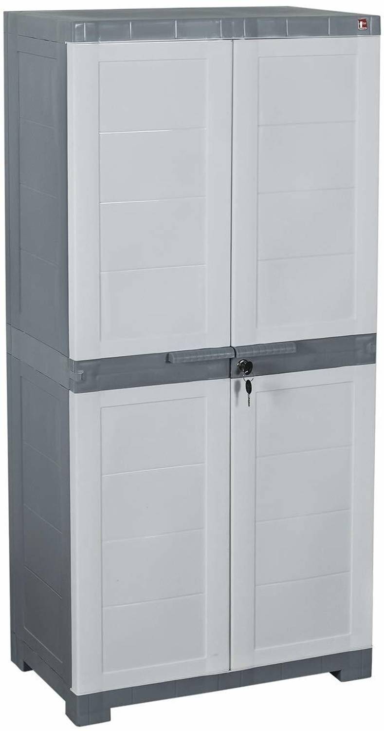 Cello White Plastic Cupboard - Image 5