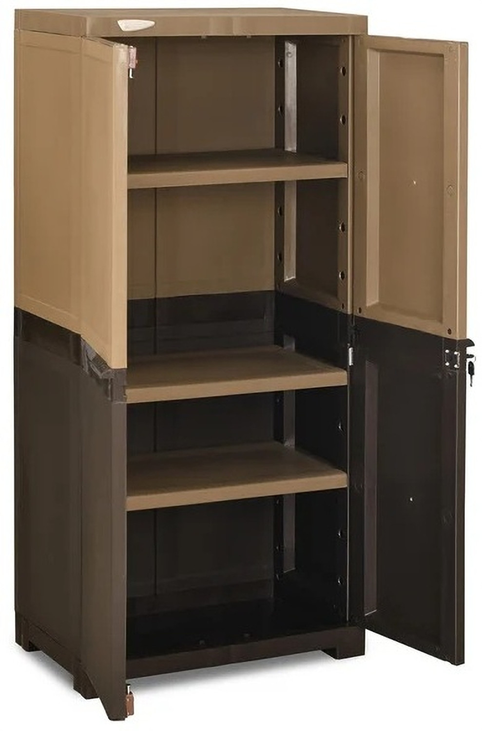 Image of Nilkamal Freedom FMM Plastic Cabinet for Multipurpose Storage Solution|Bedroom|Kids Room Plastic Almirah