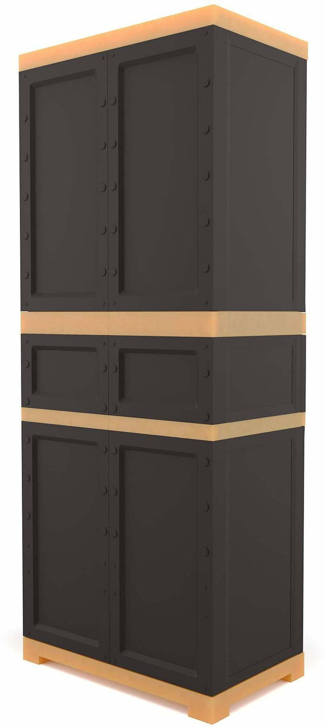 Image of Nilkamal Freedom FMDR1C Drawer Books & Clothes Organizer|Wardrobe|Home Kitchen & Office Plastic Almirah
