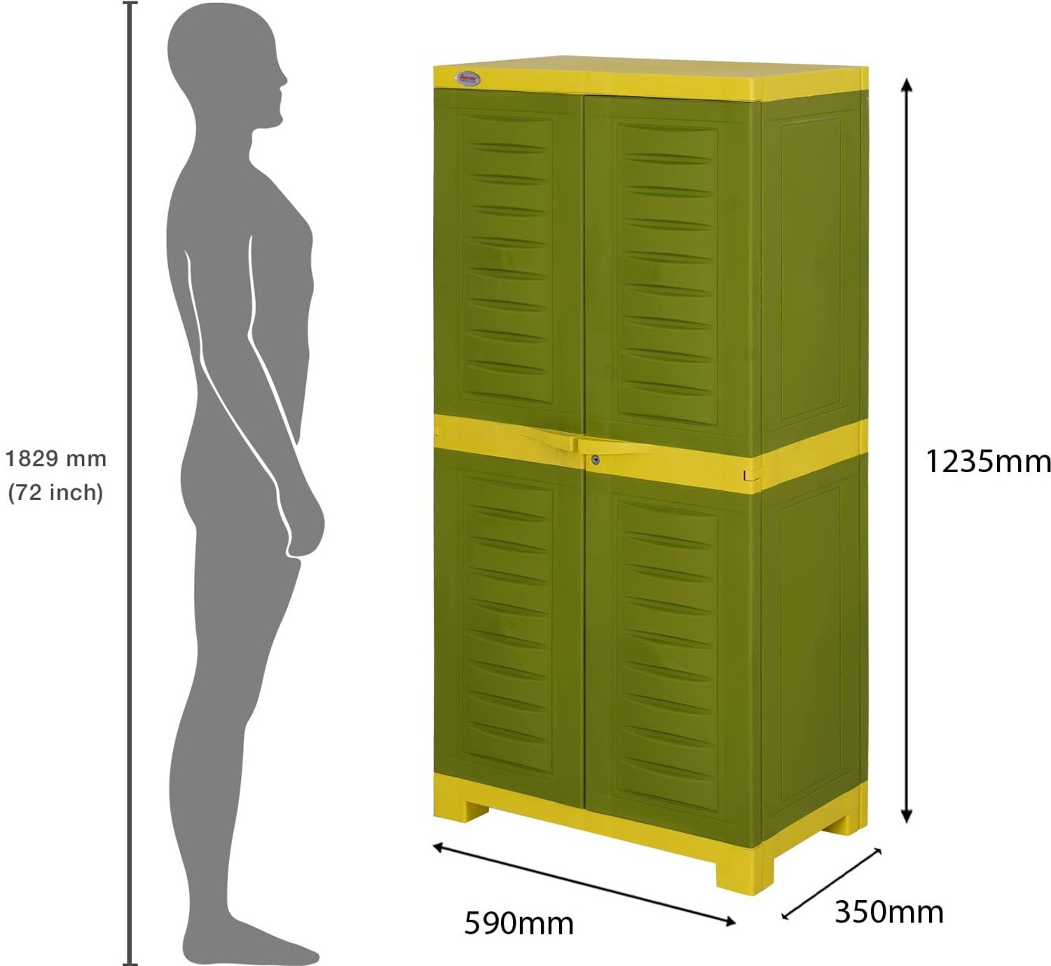 Image of Supreme MDE FUSION 2 Plastic Free Standing Cabinet
