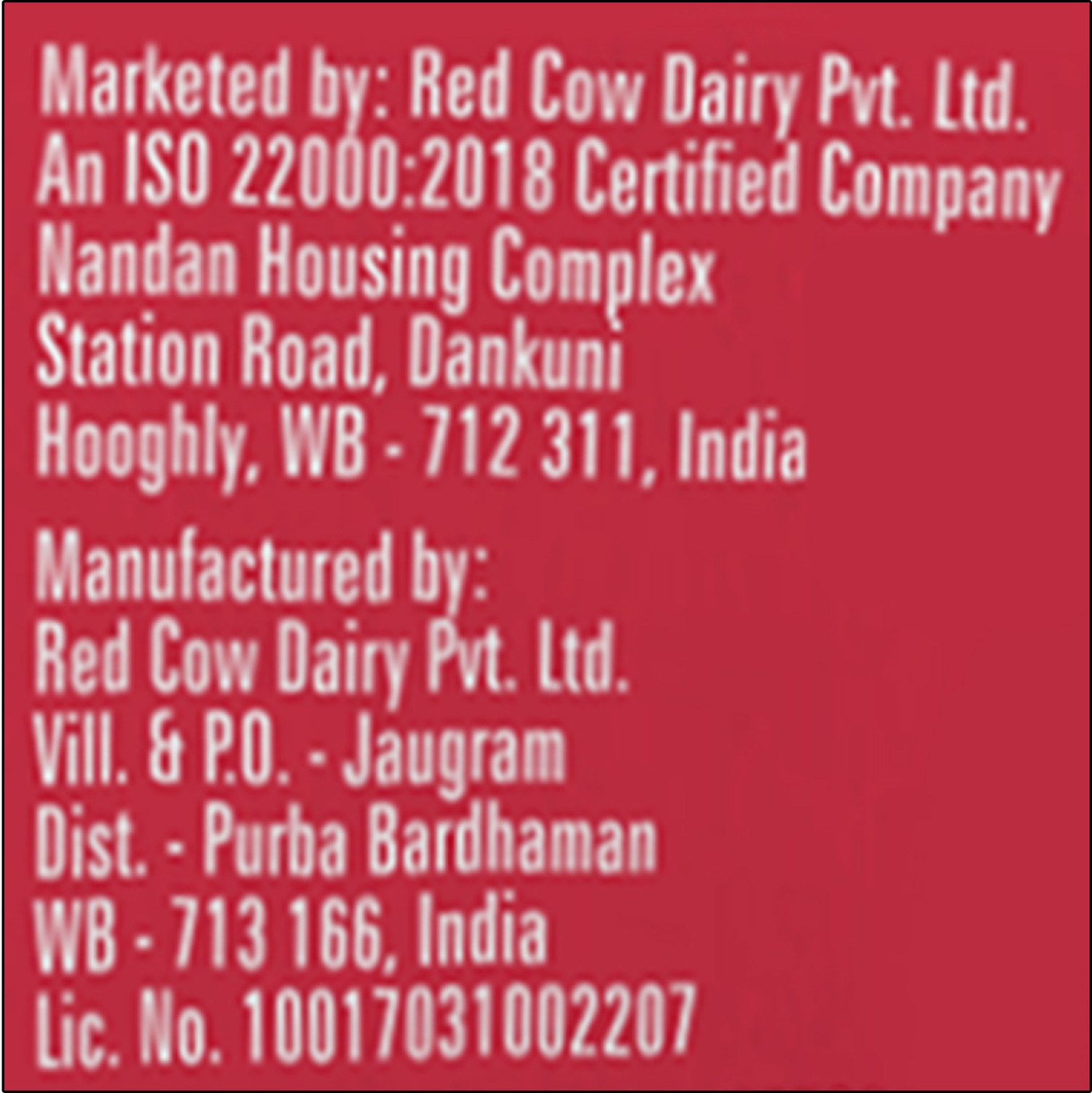 Image of RED COW Misti Doi Plain Curd