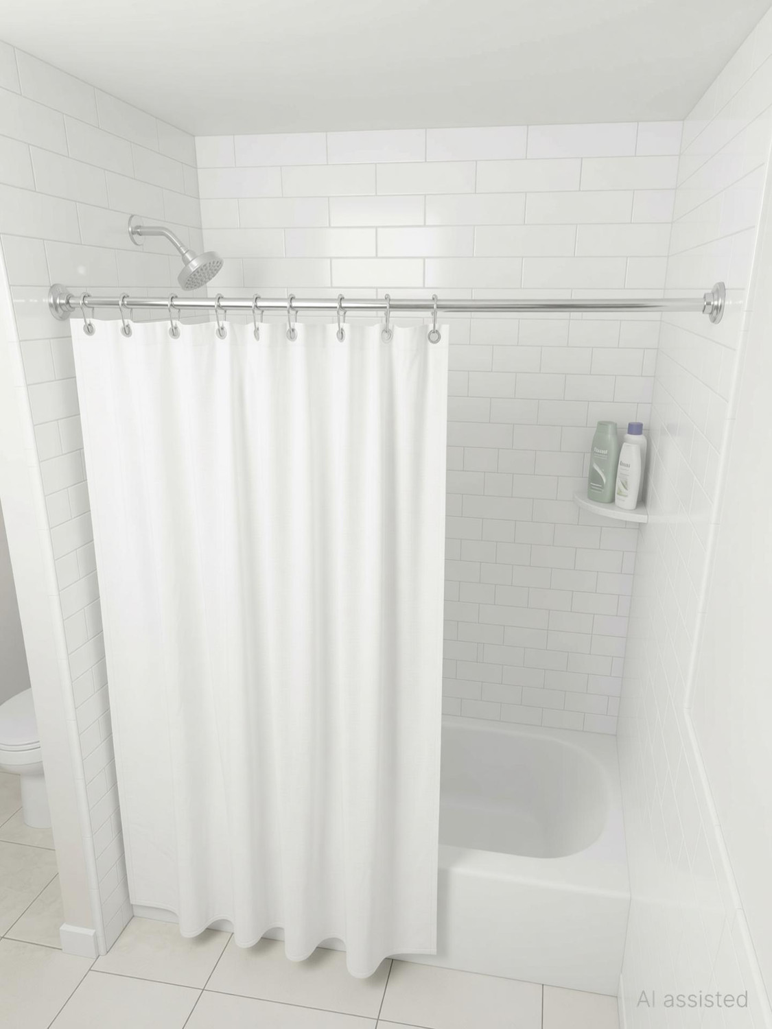 Image of Cantil Silver Curtain Rods