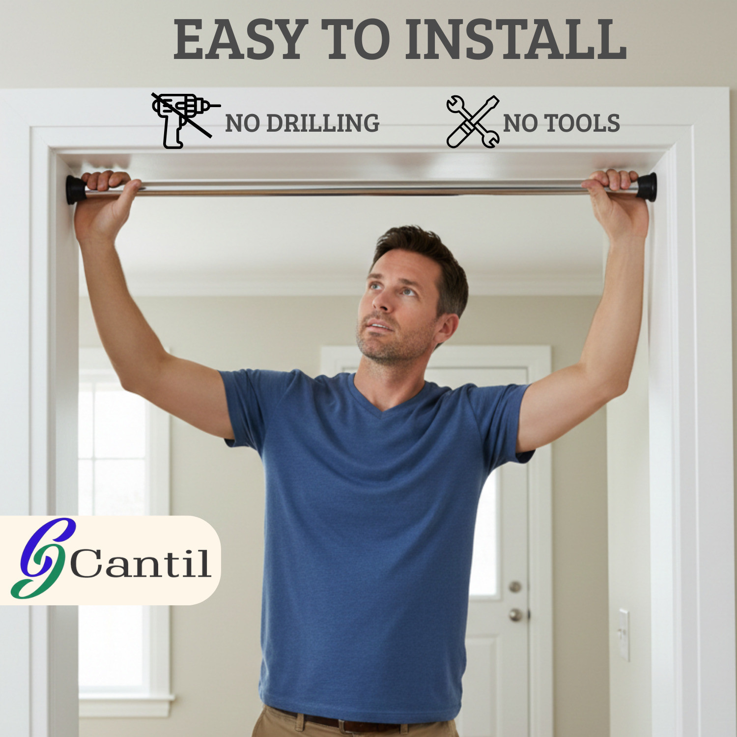 Image of Cantil Black Curtain Rods