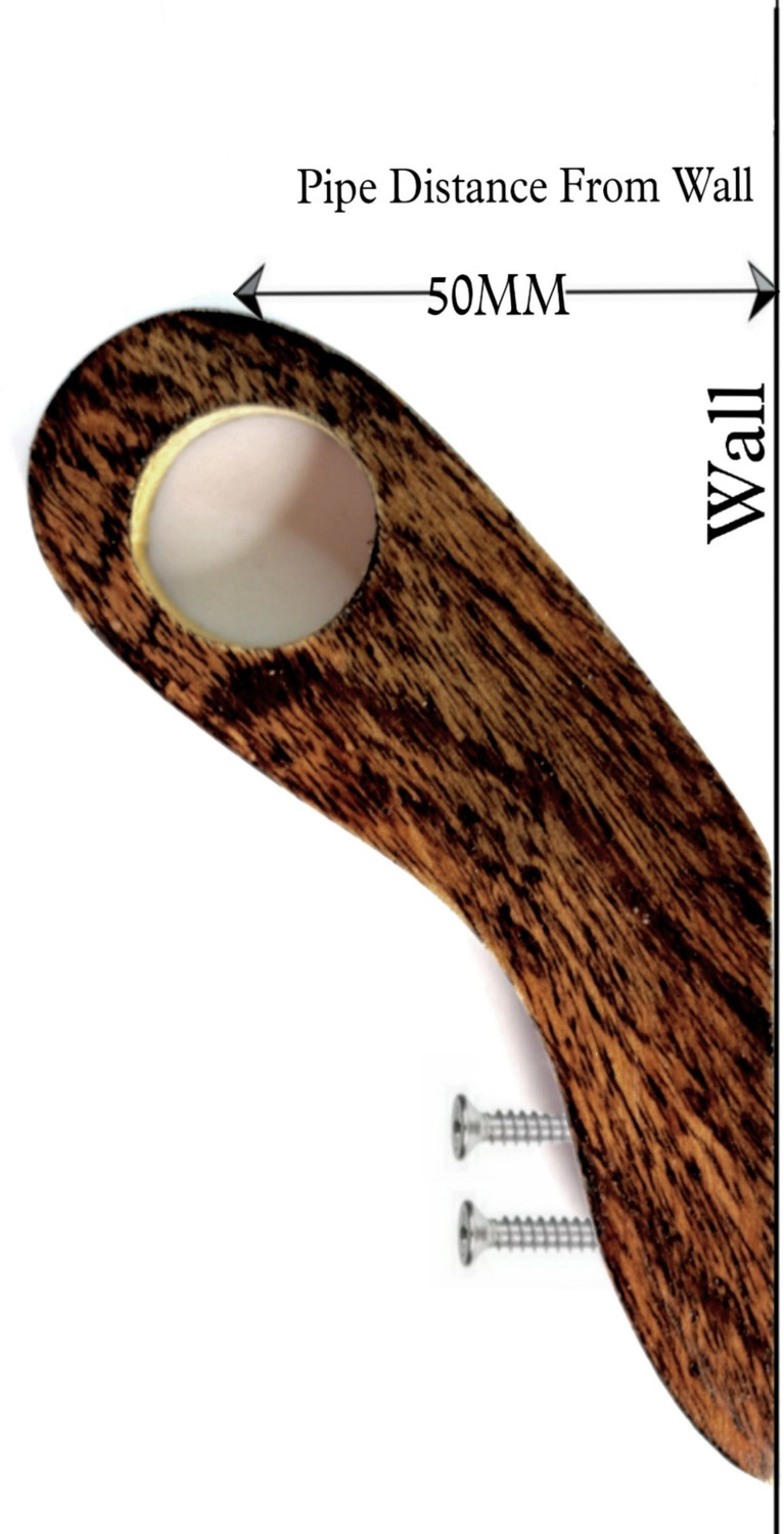 Image of Paras Brown Curtain Knobs