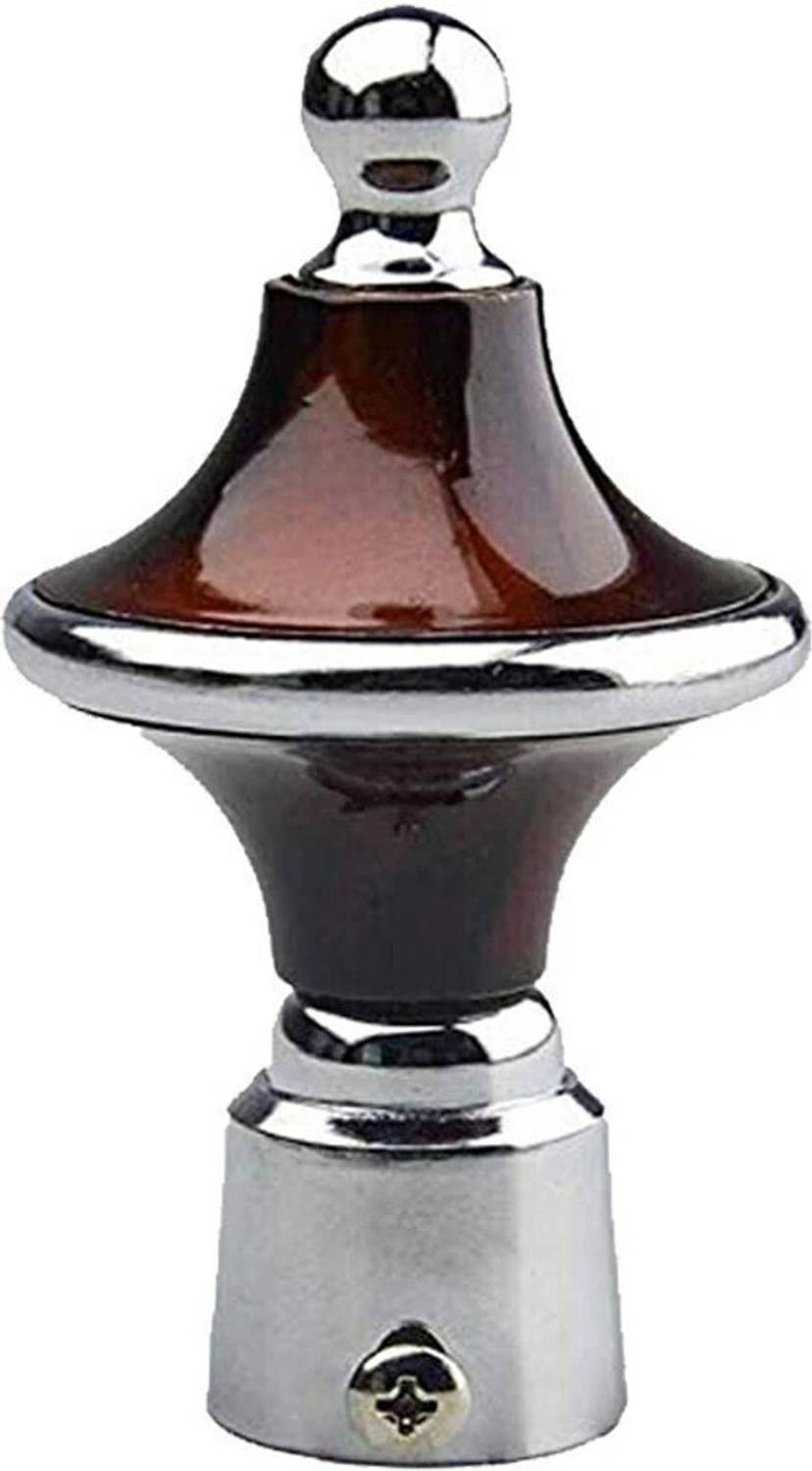 AVLEN Maroon Curtain Knobs Metal