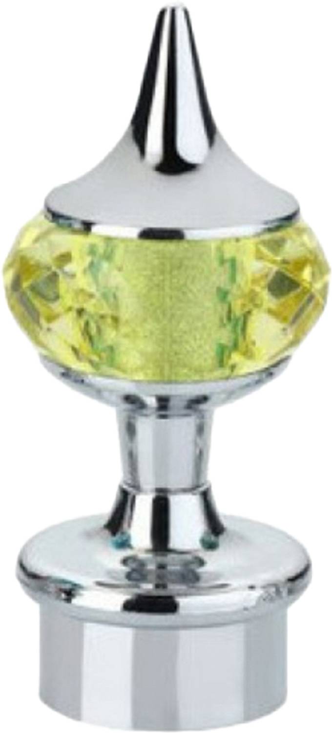 Bzcarts Light Green Curtain Knobs Metal Pack of 10 - Image 2