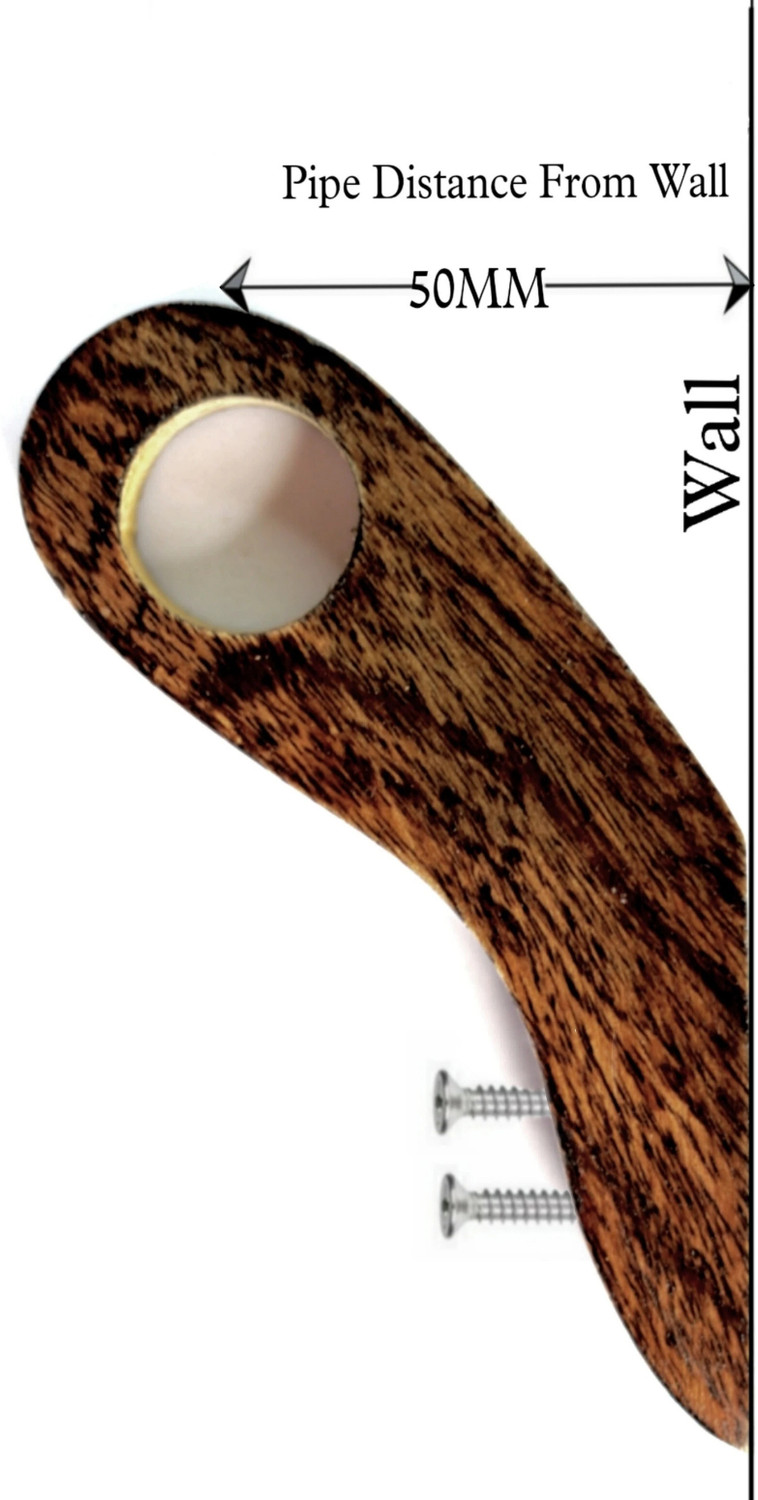 Image of Paras Beige, Brown Curtain Knobs, Rod Rail Bracket, Curtain Hooks, Curtain Rods, Curtain Rings Metal