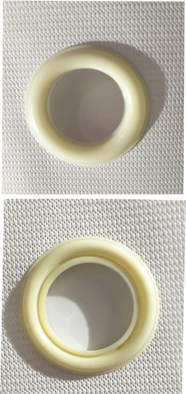 Image of DS Creations White Curtain Rings, Curtain Rings (Pack of 50)