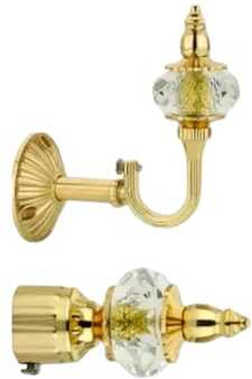 Image of DGI Gold Rod Rail Bracket Metal
