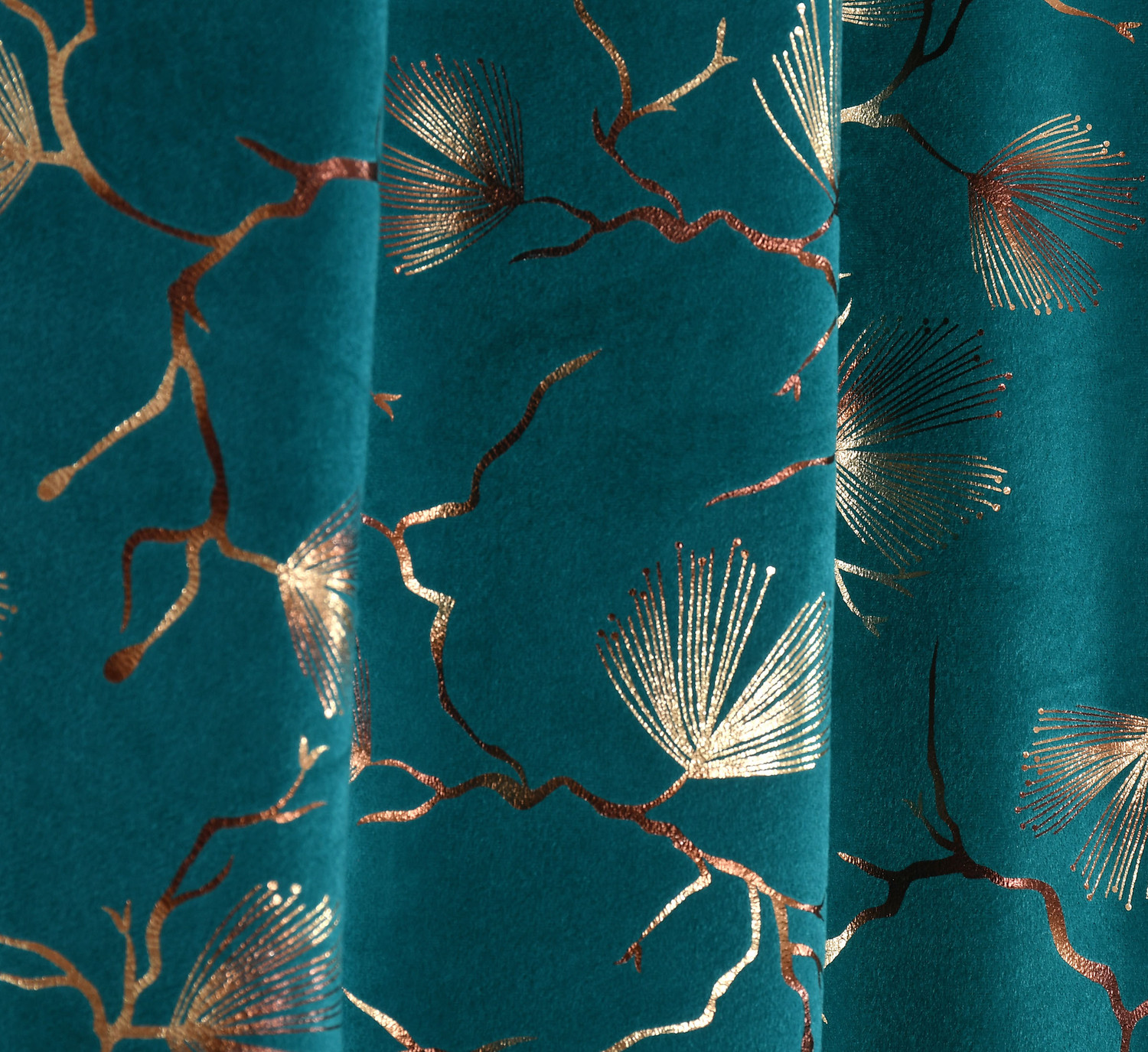Image of Hanu Craft 213 cm (7 ft) Door Velvet Room Darkening Curtain (Pack Of 2)