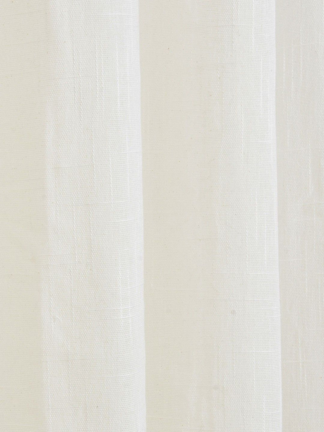 Image of LINENWALAS 228.6 cm (8 ft) Door Cotton Semi Transparent Curtain (Pack Of 2)