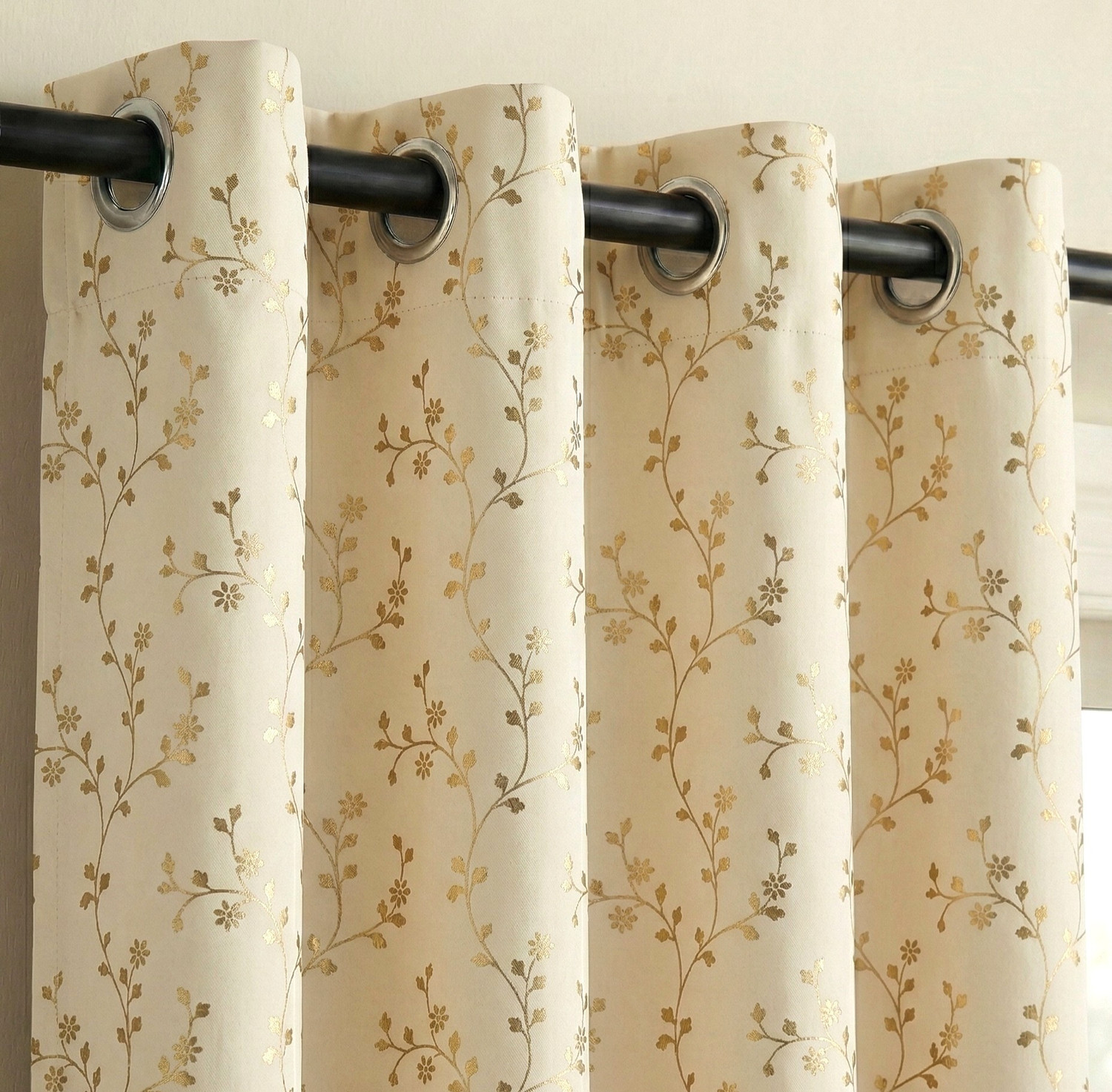 Image of Home Spark 183 cm (6 ft) Window Velvet Room Darkening Curtain (Pack Of 2)