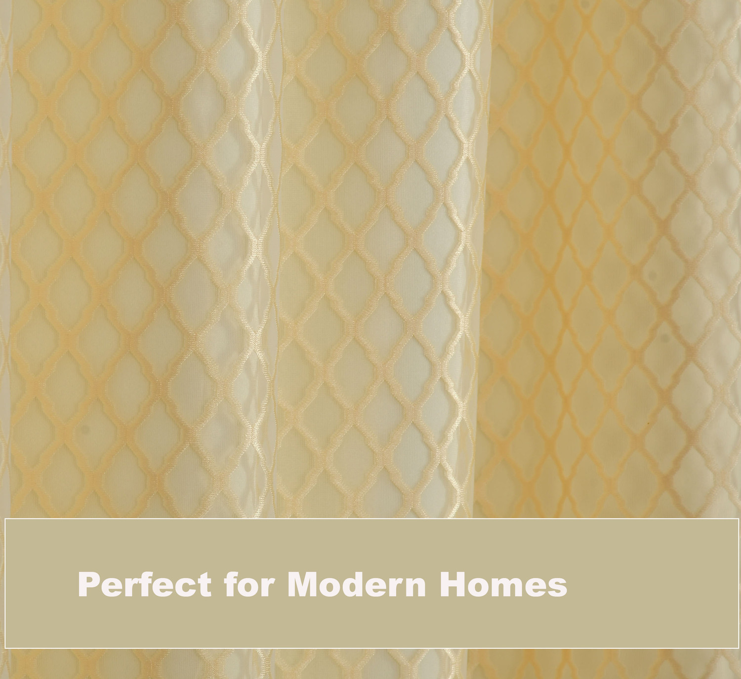 Image of Home Stylish 152 cm (5 ft) Window Silk Blackout Curtain (Pack Of 2)