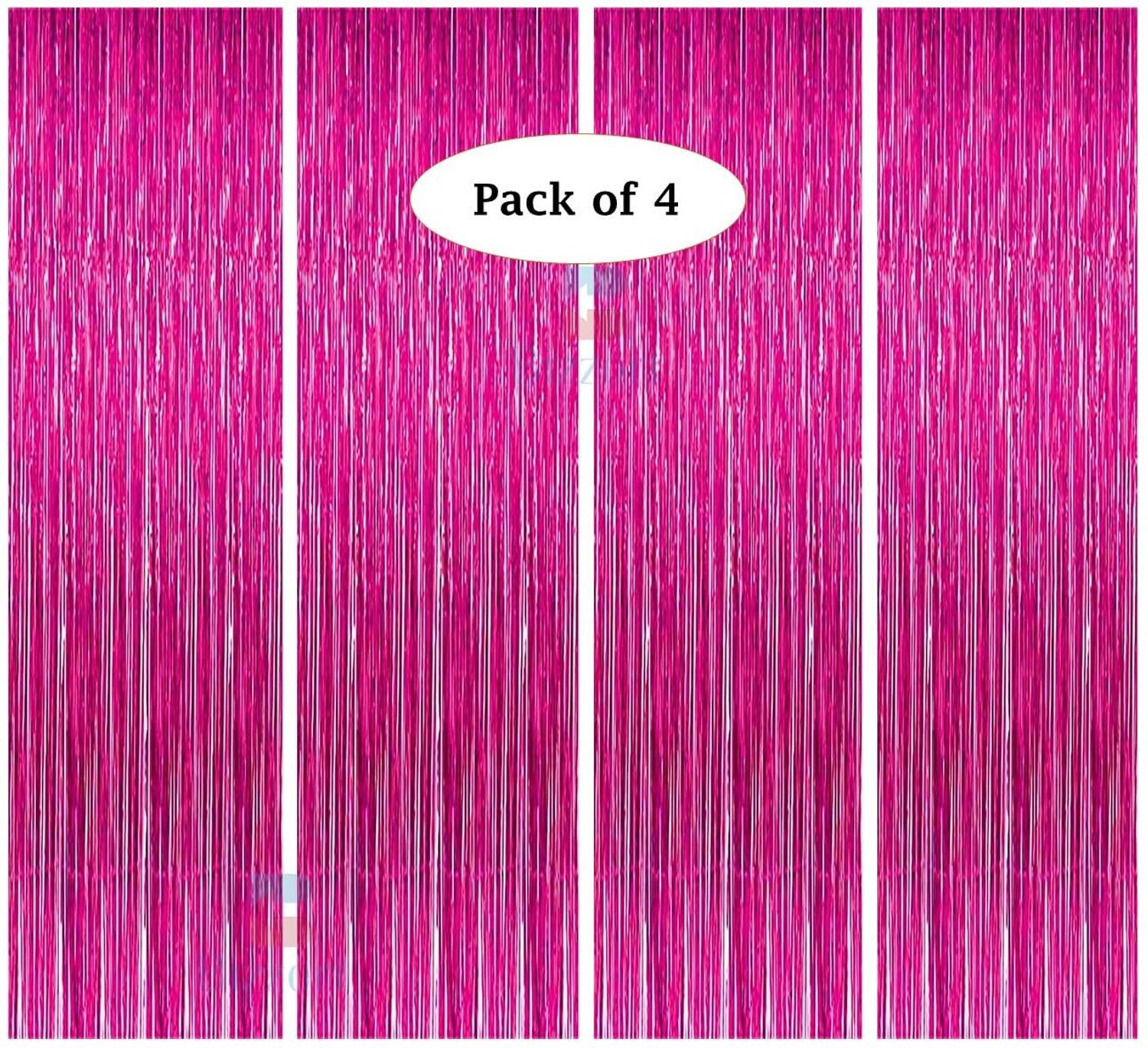 AAKRISH 90 cm (3 ft) Window PVC Semi Transparent Curtain (Pack Of 4)