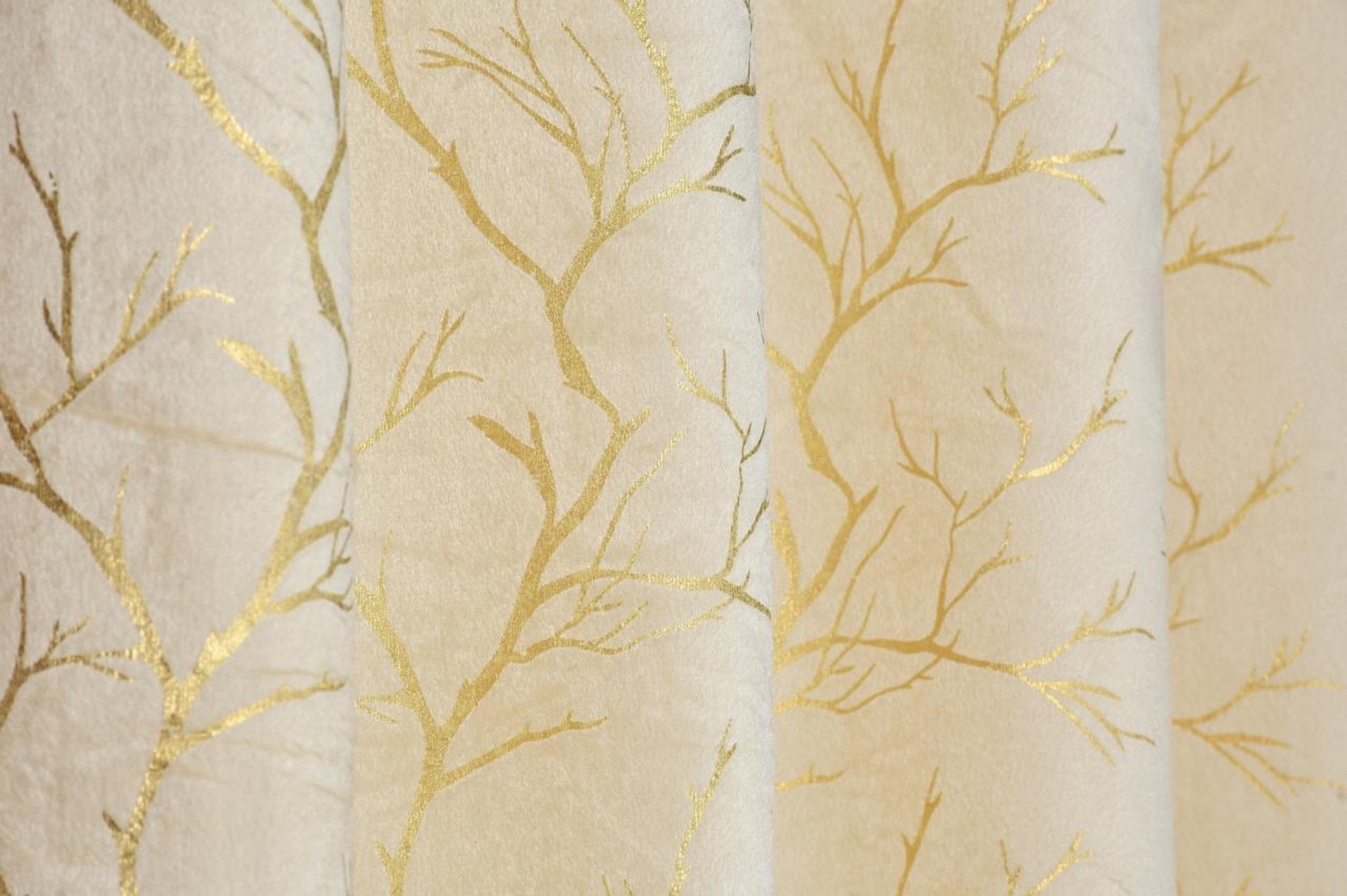 Image of VIRIDIAN DECOR 213 cm (7 ft) Door Velvet Room Darkening Curtain (Pack Of 2)