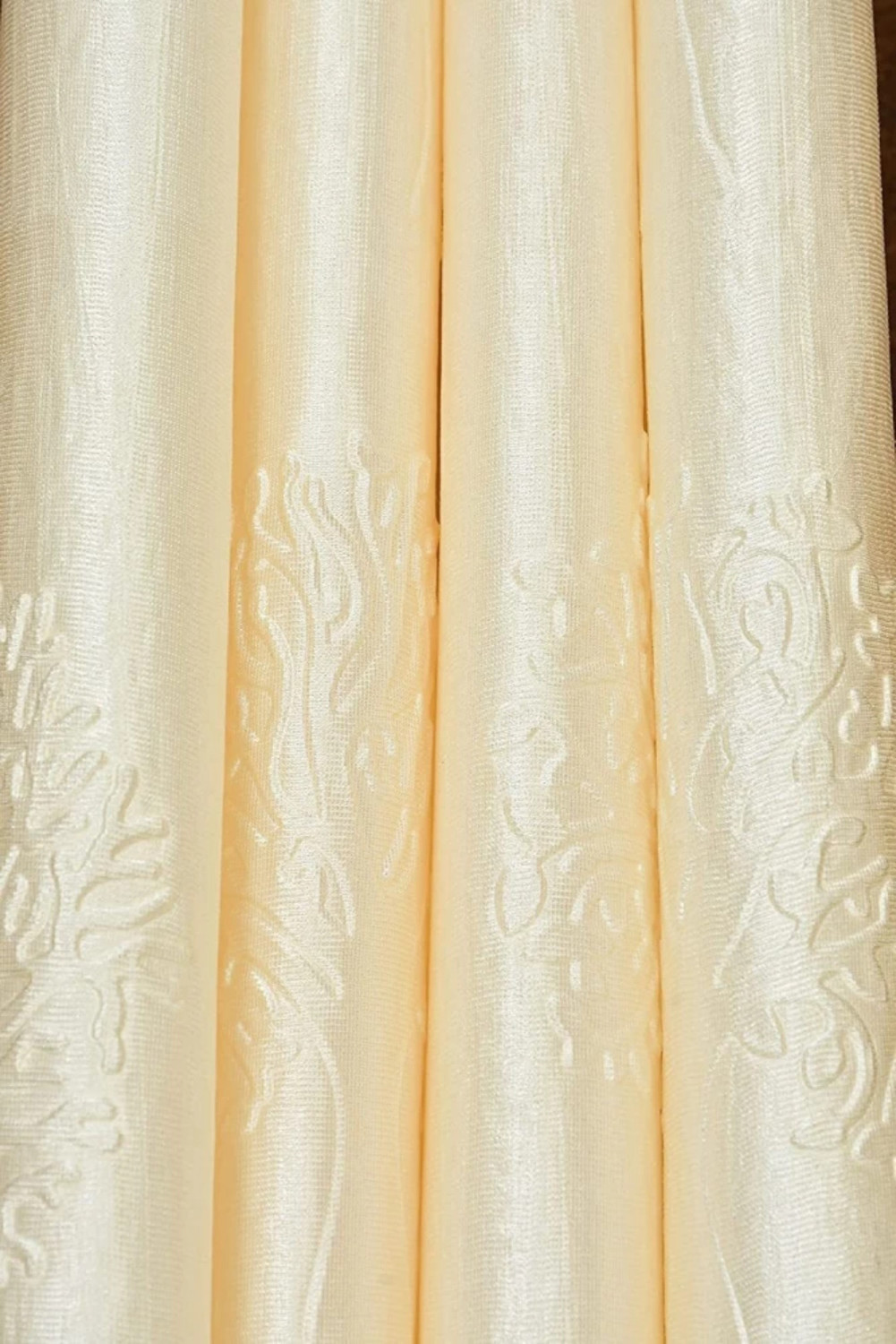 Image of RADRUGS 150 cm (5 ft) Window Polycotton Room Darkening Curtain Single Curtain