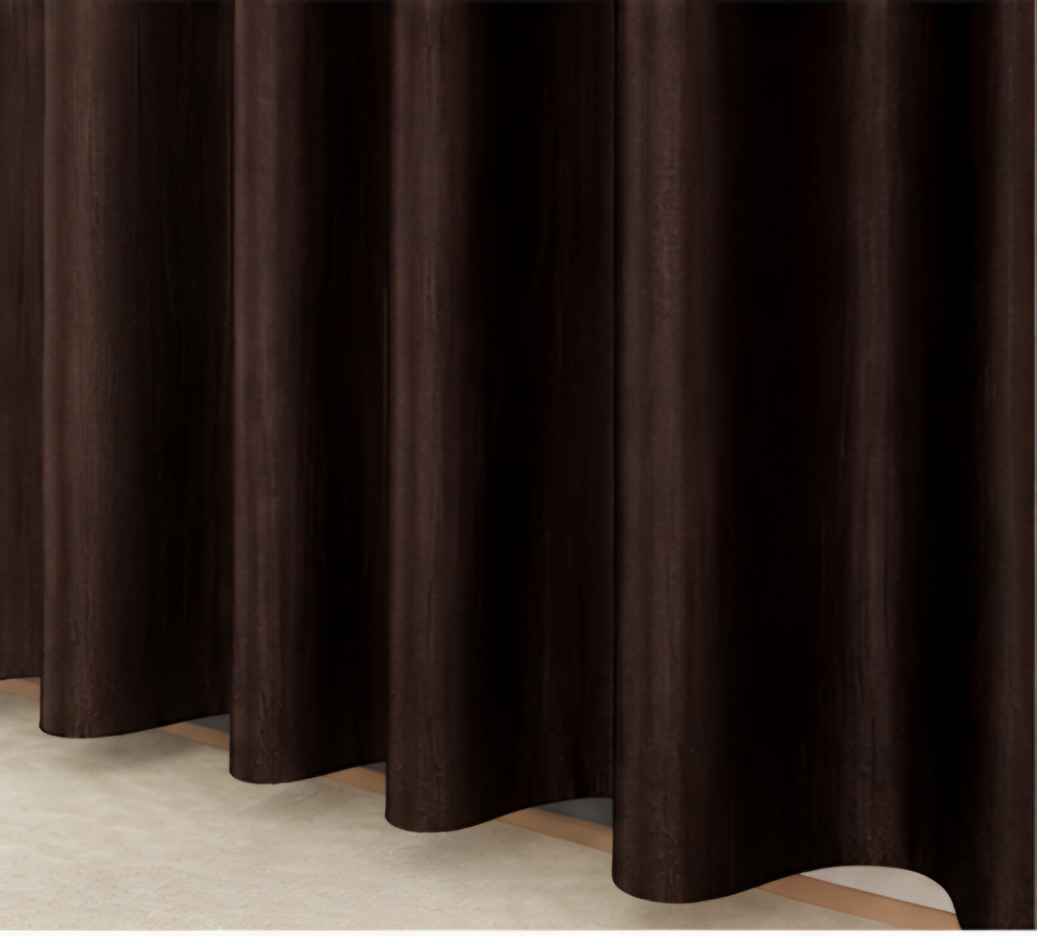 Image of VEVIDHIENTERPRISES 152 cm (5 ft) Window Polyester Room Darkening Curtain (Pack Of 2)