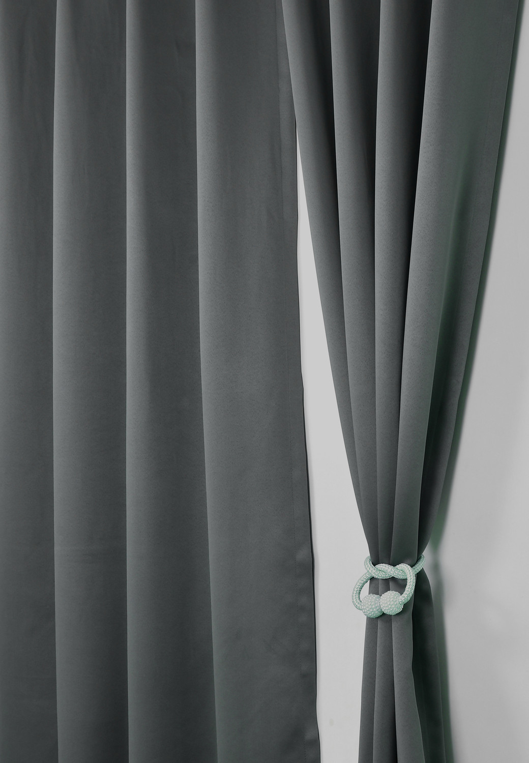 Image of Homefab India 182 cm (6 ft) Window Polyester Blackout Curtain (Pack Of 2)