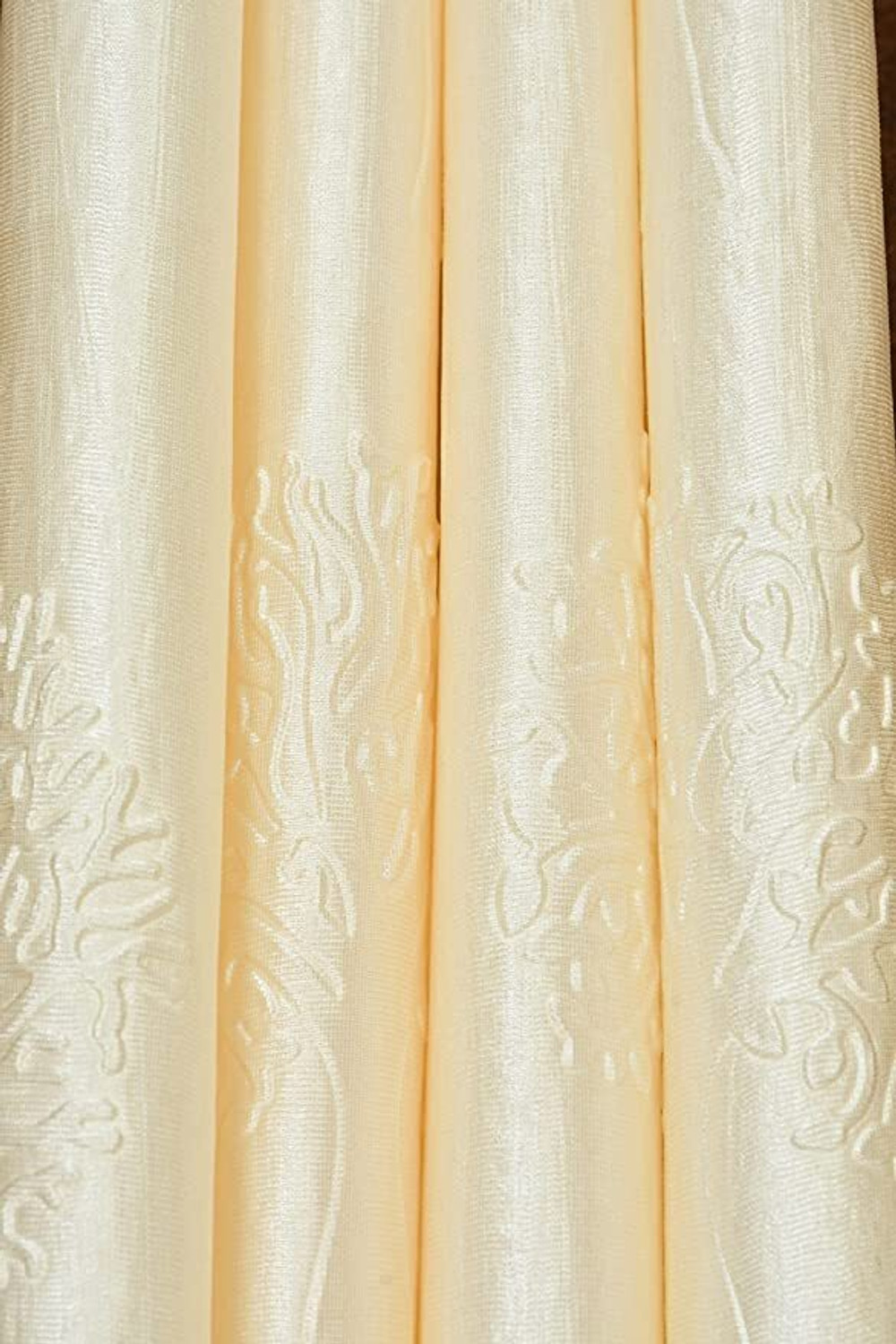 Image of Bala ji curtain 365 cm (12 ft) Long Door Polyester Room Darkening Curtain Single Curtain