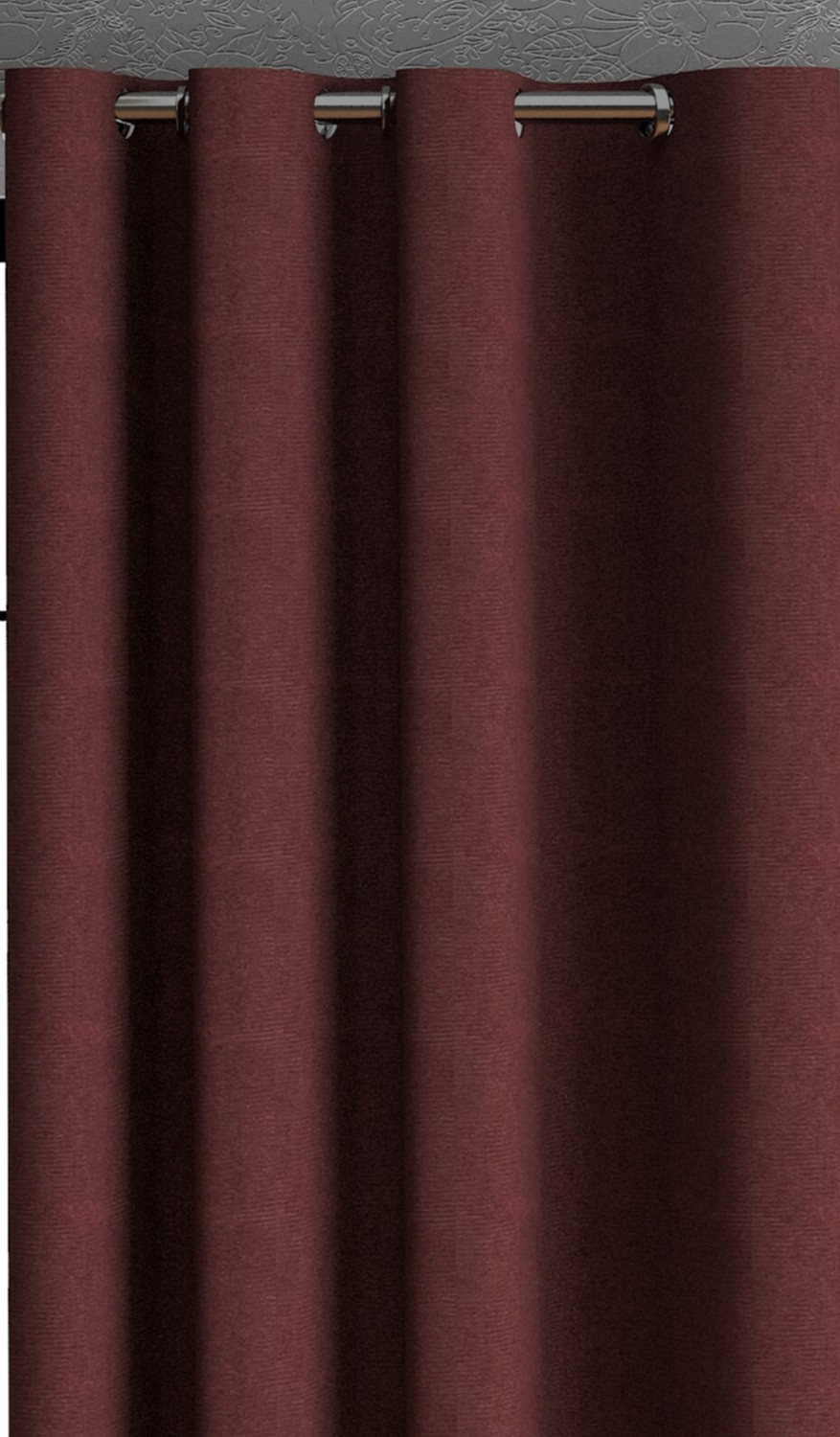 Image of Lunar Days 152 cm (5 ft) Window Polyester Room Darkening Curtain (Pack Of 2)