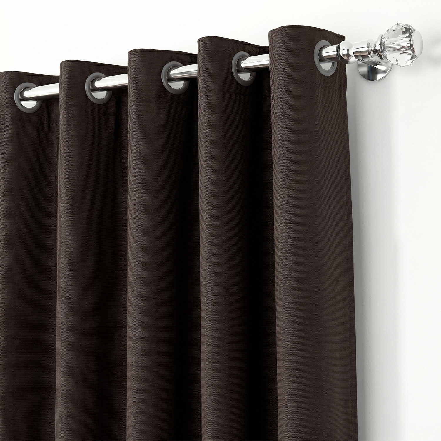 Image of Story@home 215 cm (7 ft) Door Polyester Semi Transparent Curtain (Pack Of 2)