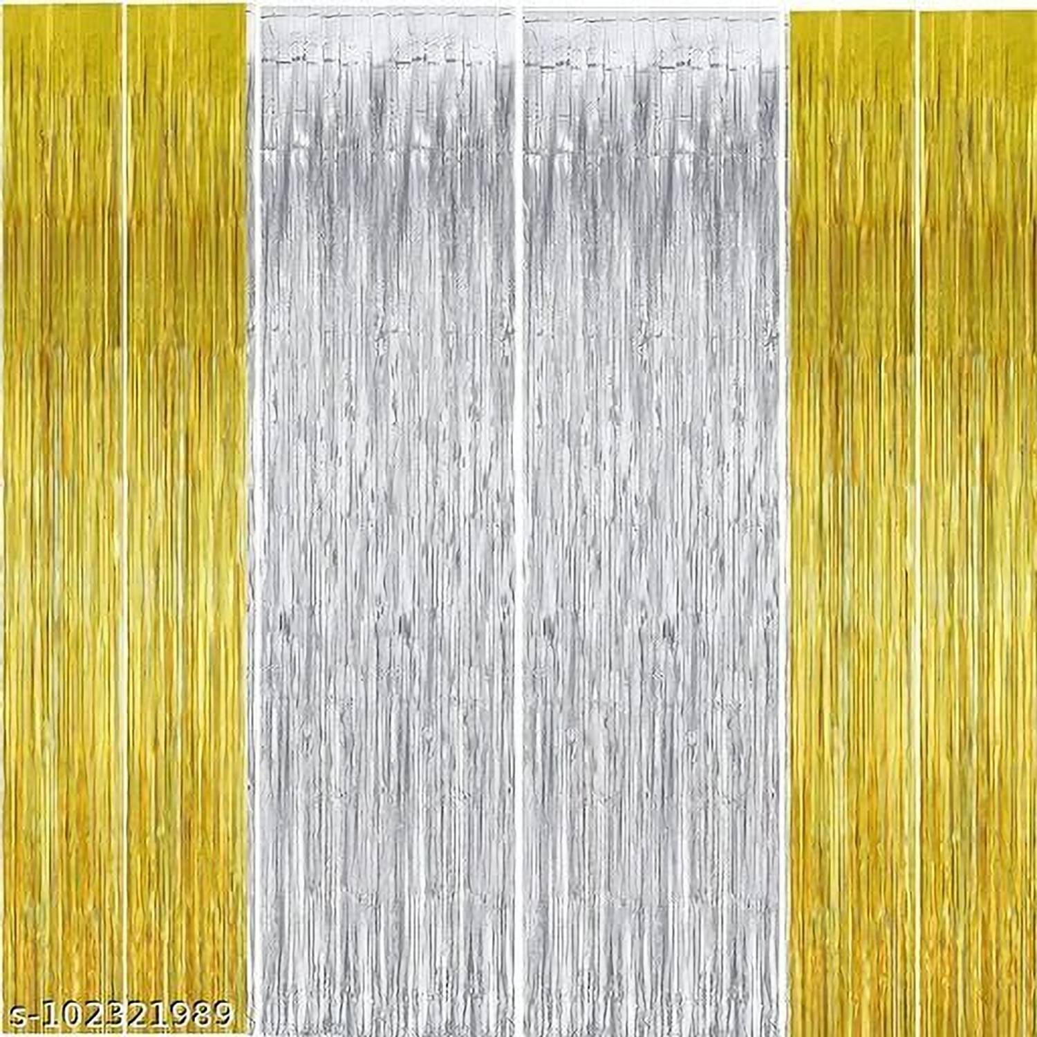 AAKRISH 90 cm (3 ft) Window PVC Semi Transparent Curtain (Pack Of 4)