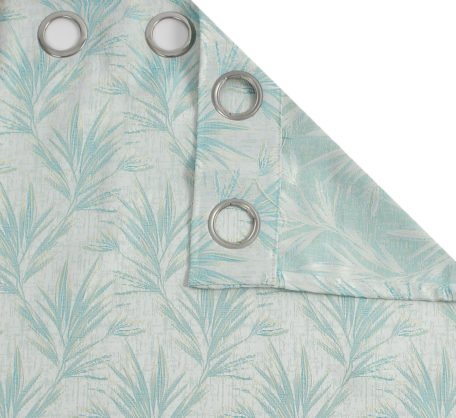 Image of VELOURA 274.32 cm (9 ft) Long Door Jacquard Room Darkening Curtain (Pack Of 2)