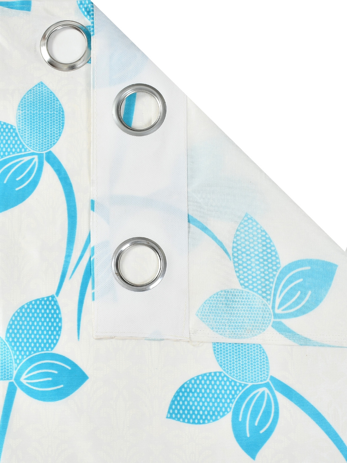 Image of kiara Creations 213 cm (7 ft) Door Polyester Semi Transparent Curtain (Pack Of 3)
