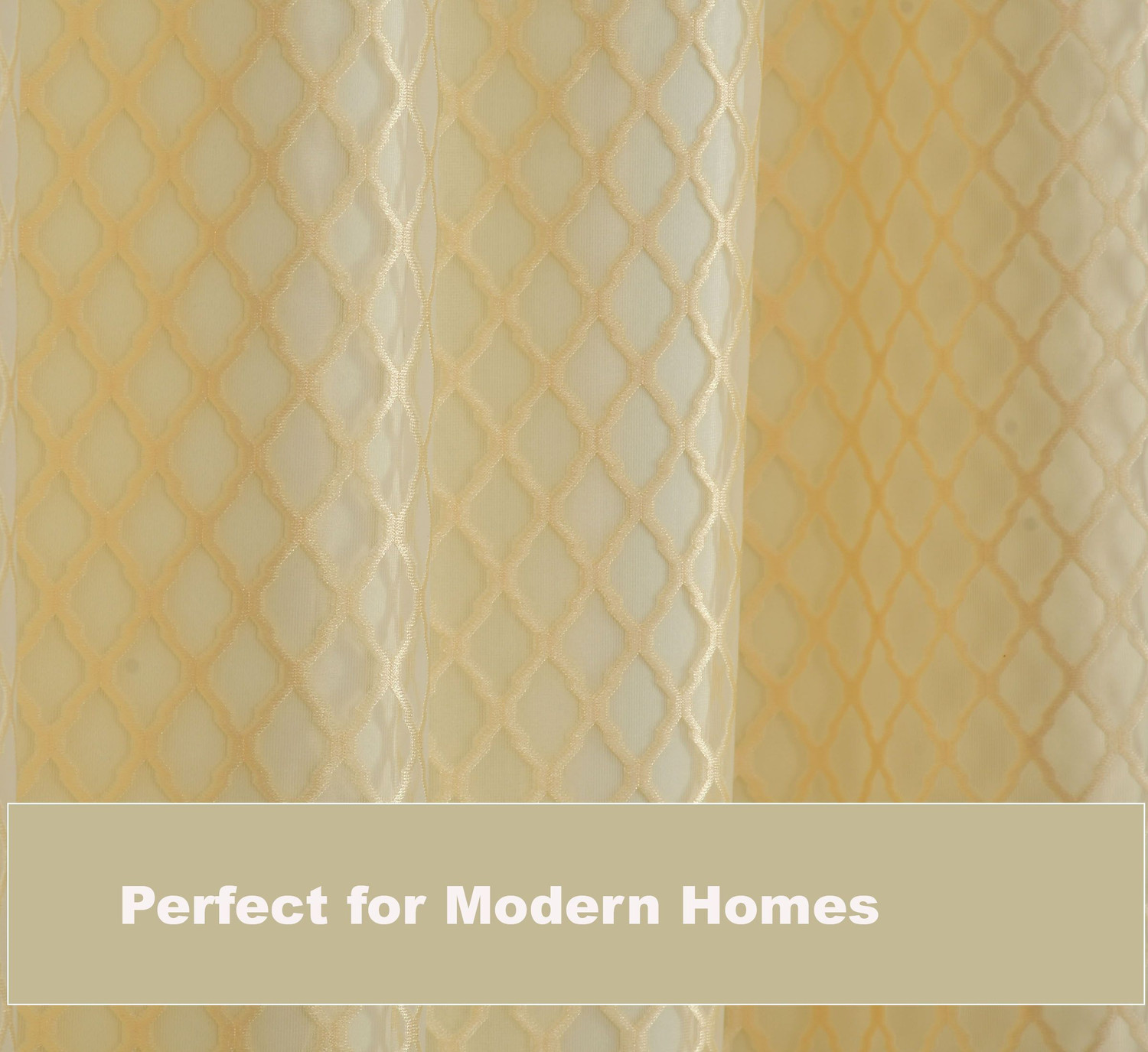 Image of Home Stylish 274 cm (9 ft) Long Door Silk Blackout Curtain (Pack Of 2)
