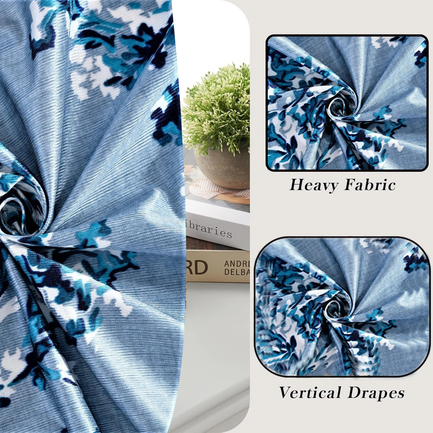 Image of DARSHANAM WORLD 152 cm (5 ft) Window Polyester Semi Transparent Curtain Single Curtain