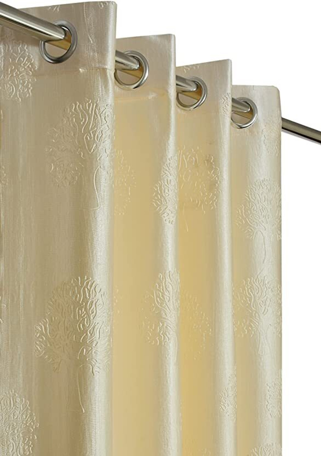 Image of Bala ji curtain 365 cm (12 ft) Long Door Polyester Room Darkening Curtain Single Curtain