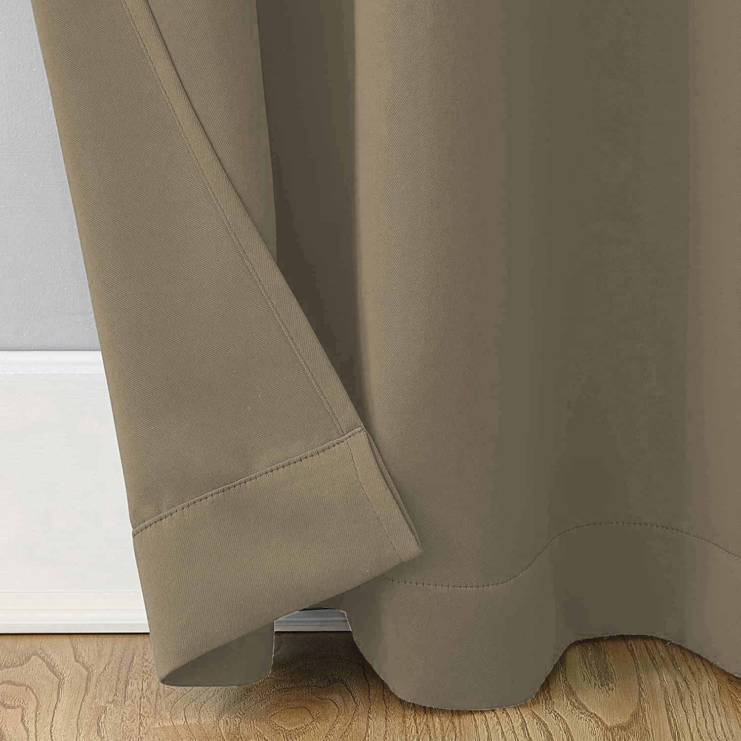 Image of Flipkart SmartBuy 213 cm (7 ft) Door Polyester Blackout Curtain (Pack Of 2)