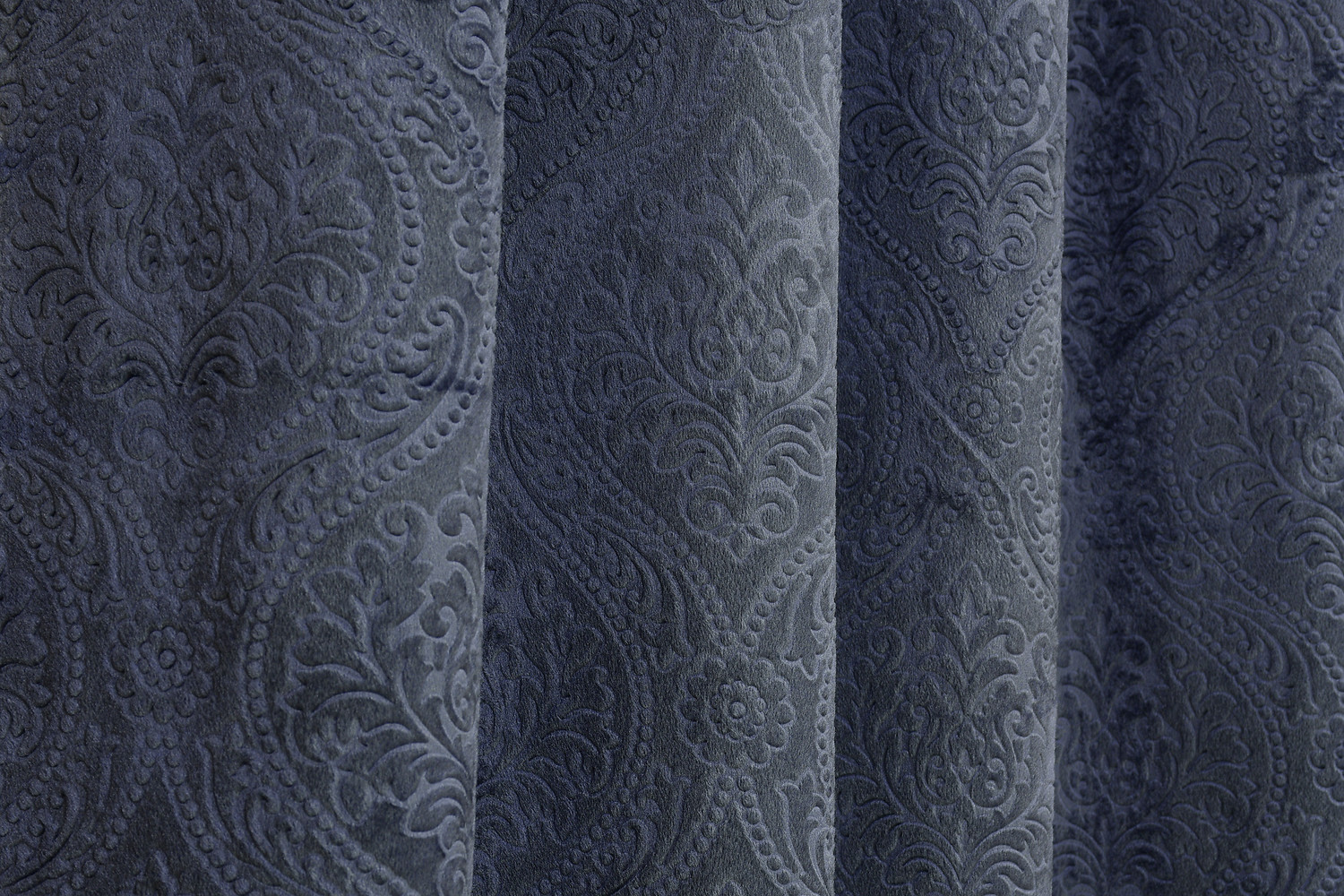 Image of Homefab India 214 cm (7 ft) Door Velvet Room Darkening Curtain (Pack Of 2)