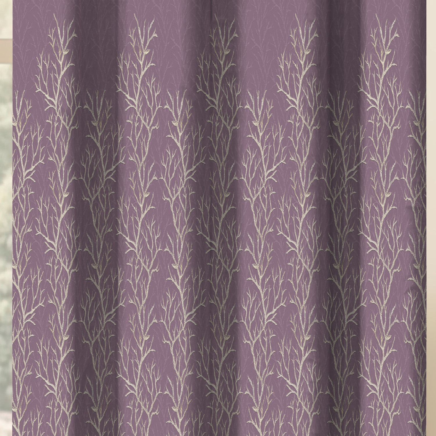 Image of HomeBrew 213.36 cm (7 ft) Long Door Polyester Room Darkening Curtain (Pack Of 2)