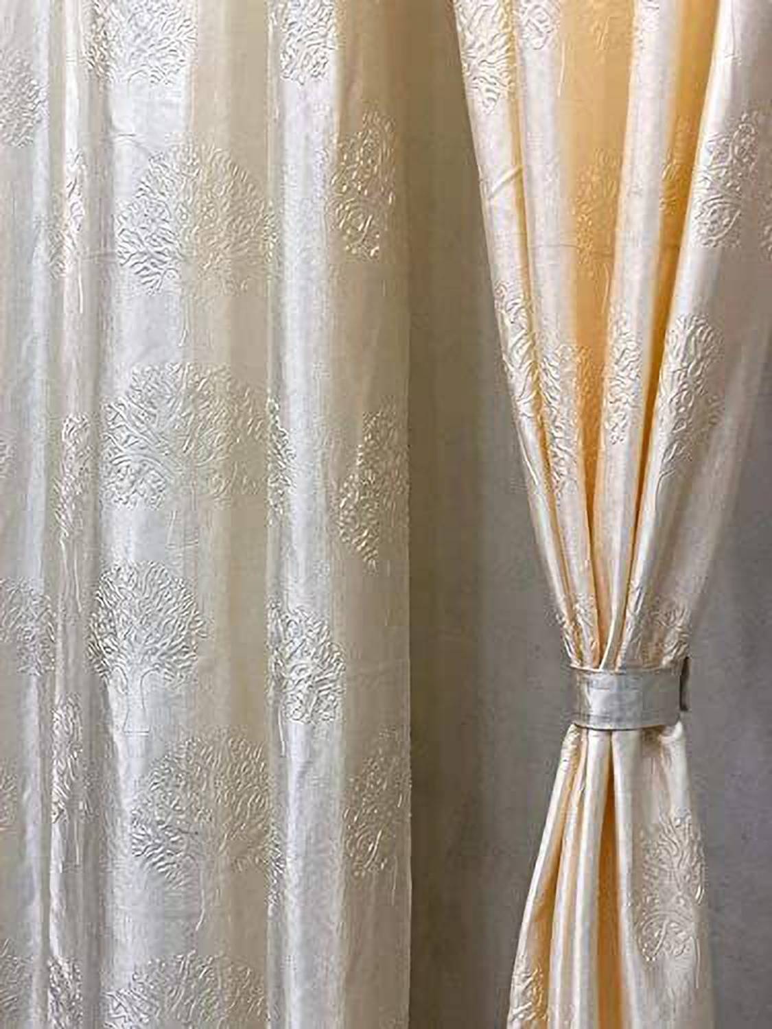 Amazingchoices 151.92 cm (5 ft) Window Polyester Room Darkening Curtain (Pack Of 2)